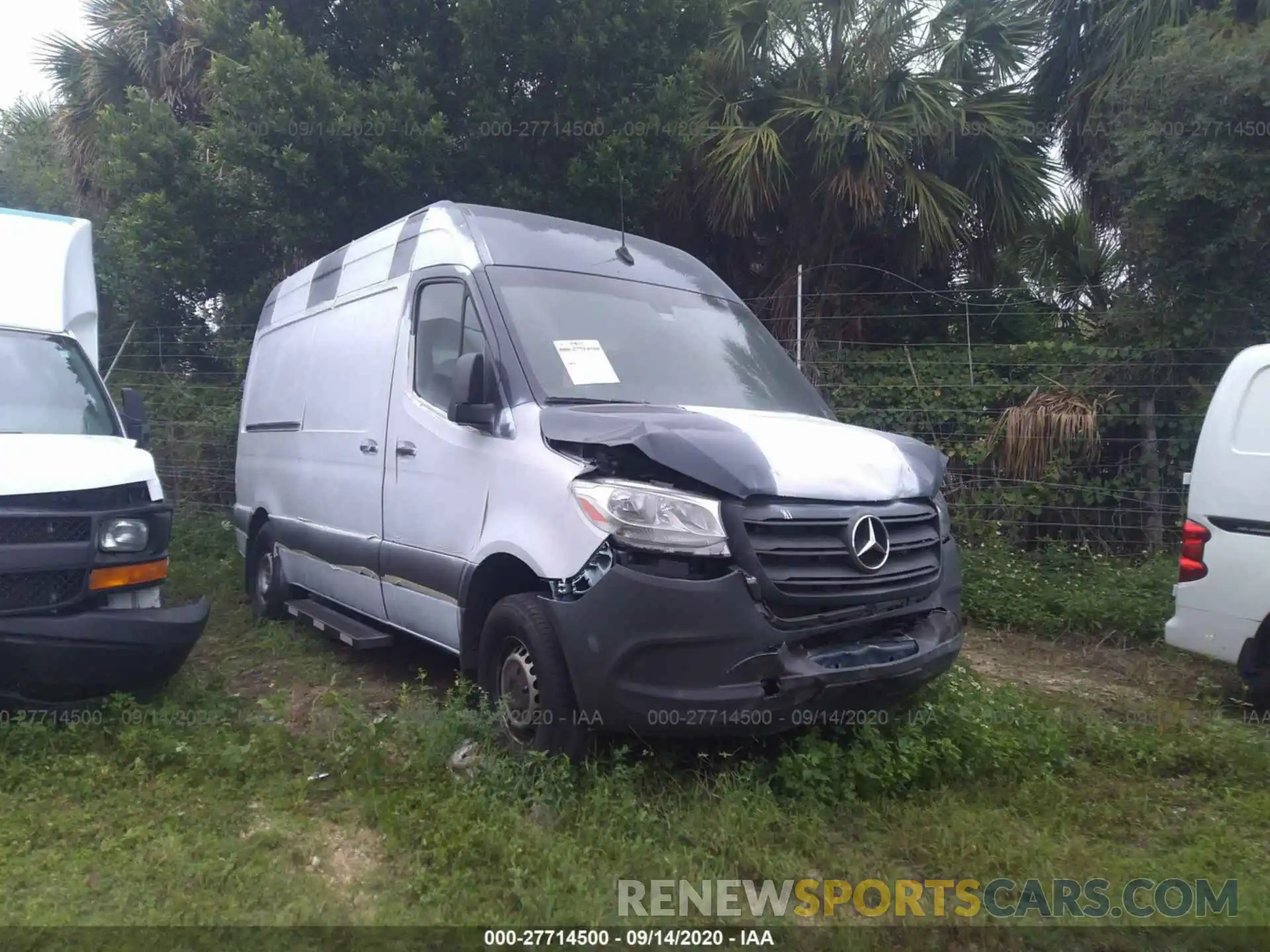 1 Photograph of a damaged car WD4PF0CD3KP096086 MERCEDES-BENZ SPRINTER VAN 2019