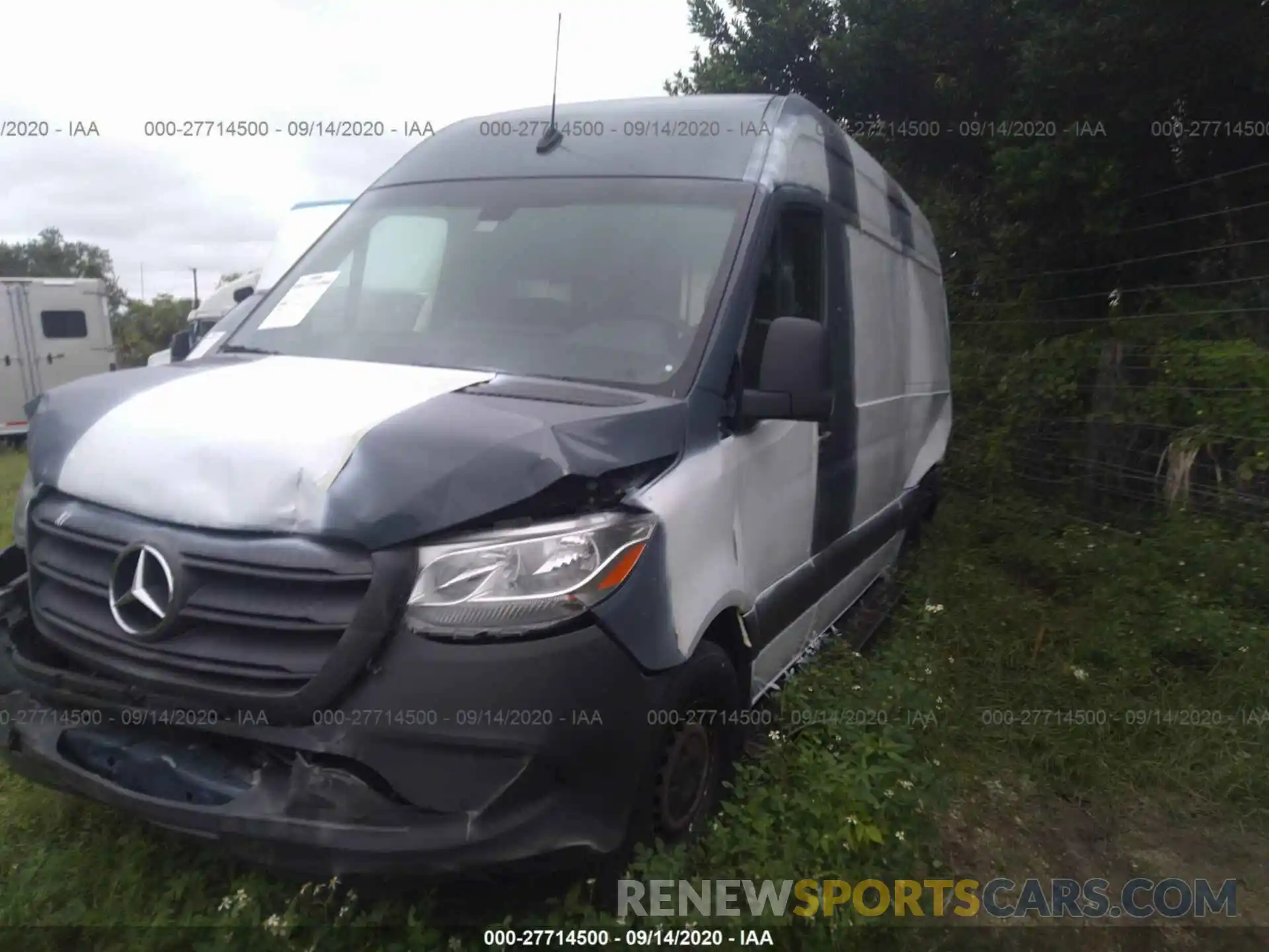 2 Photograph of a damaged car WD4PF0CD3KP096086 MERCEDES-BENZ SPRINTER VAN 2019