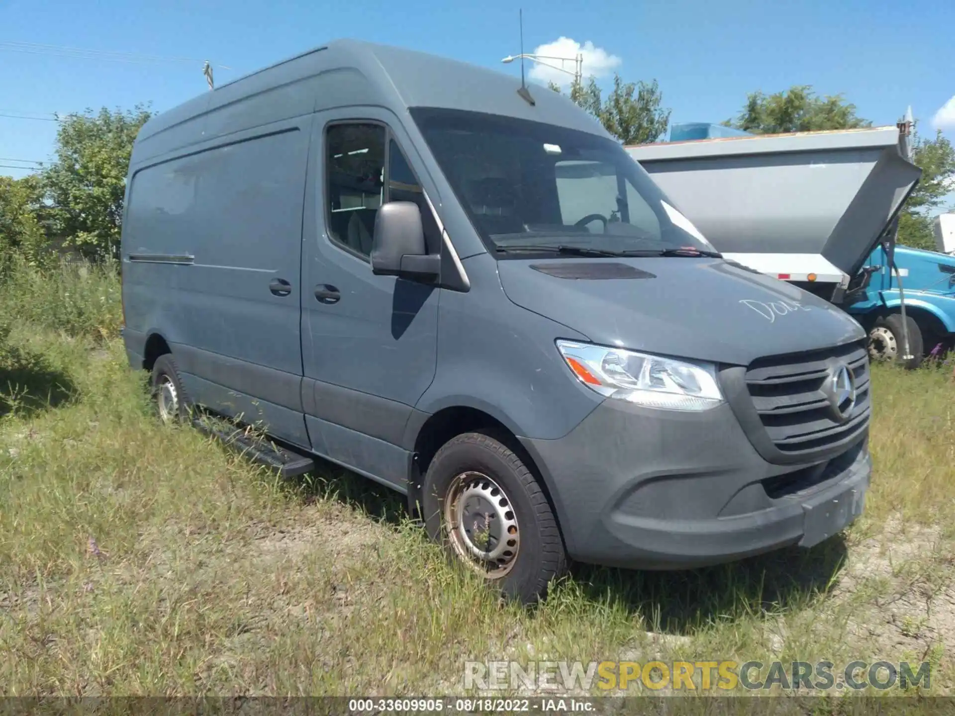 1 Photograph of a damaged car WD4PF0CD3KP103943 MERCEDES-BENZ SPRINTER VAN 2019