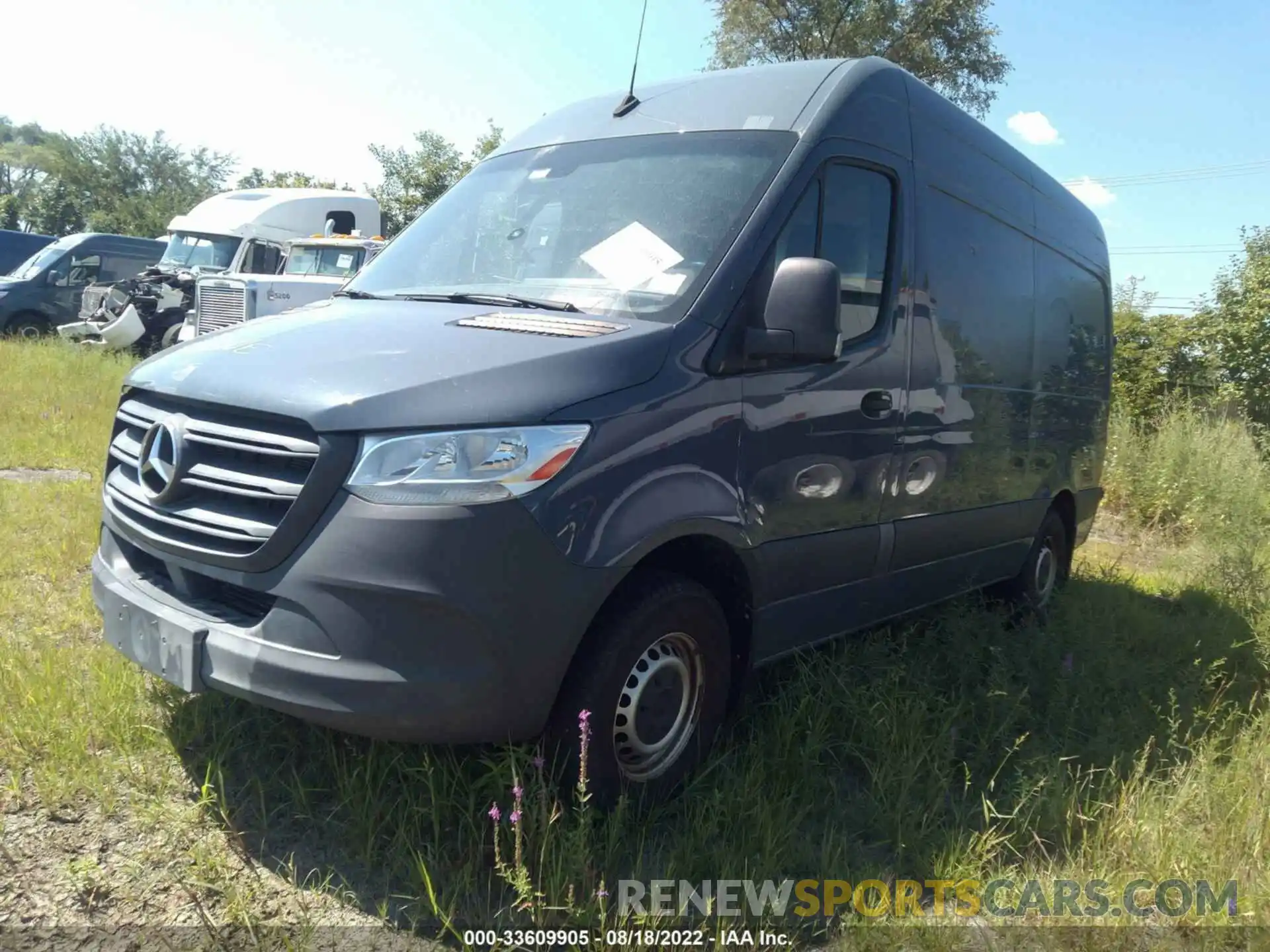 2 Photograph of a damaged car WD4PF0CD3KP103943 MERCEDES-BENZ SPRINTER VAN 2019