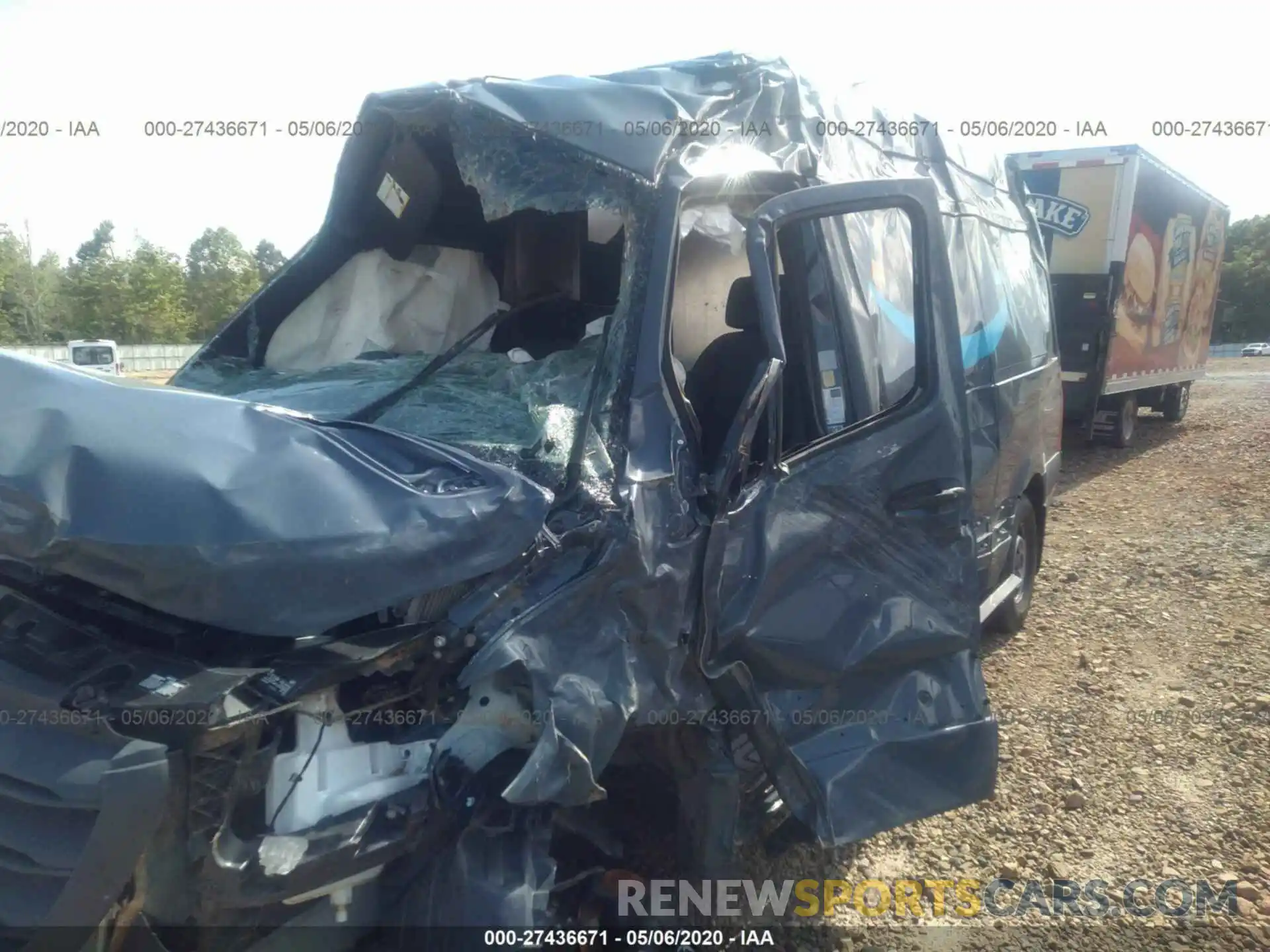 6 Фотография поврежденного автомобиля WD4PF0CD3KT003980 MERCEDES-BENZ SPRINTER VAN 2019