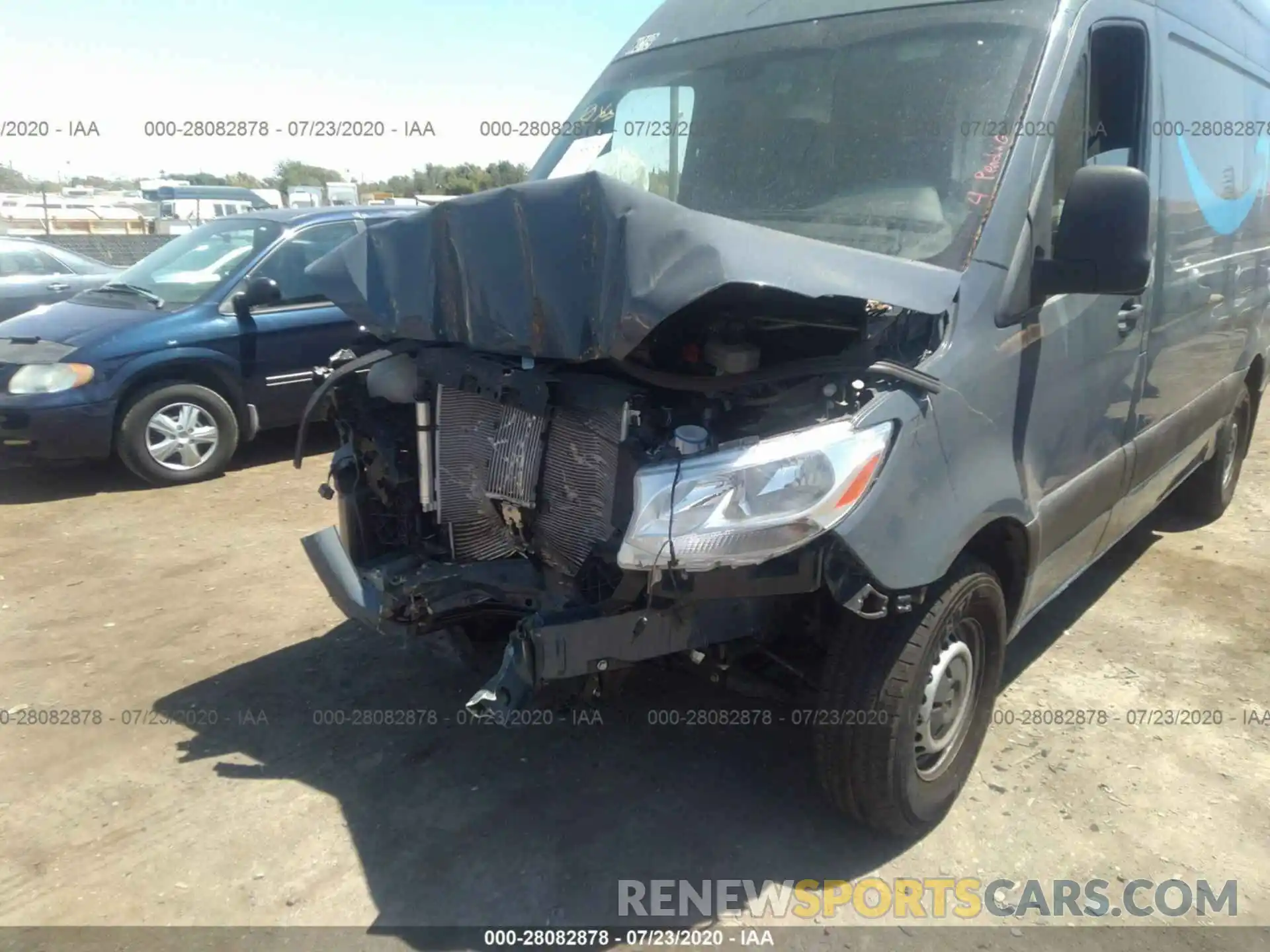 6 Photograph of a damaged car WD4PF0CD4KP031800 MERCEDES-BENZ SPRINTER VAN 2019