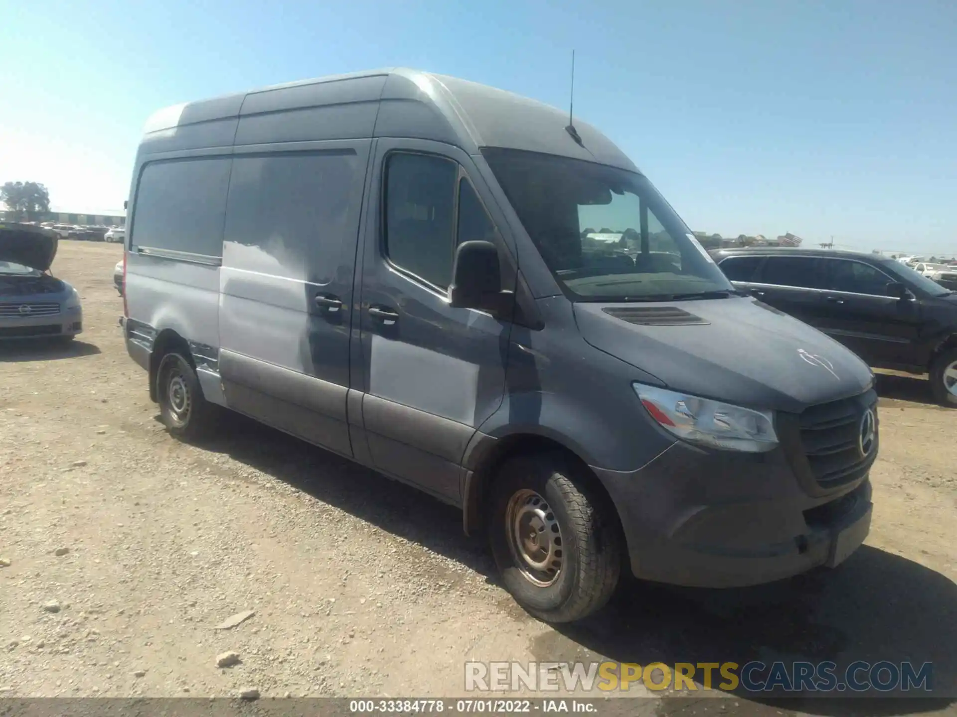 1 Photograph of a damaged car WD4PF0CD4KP043736 MERCEDES-BENZ SPRINTER VAN 2019