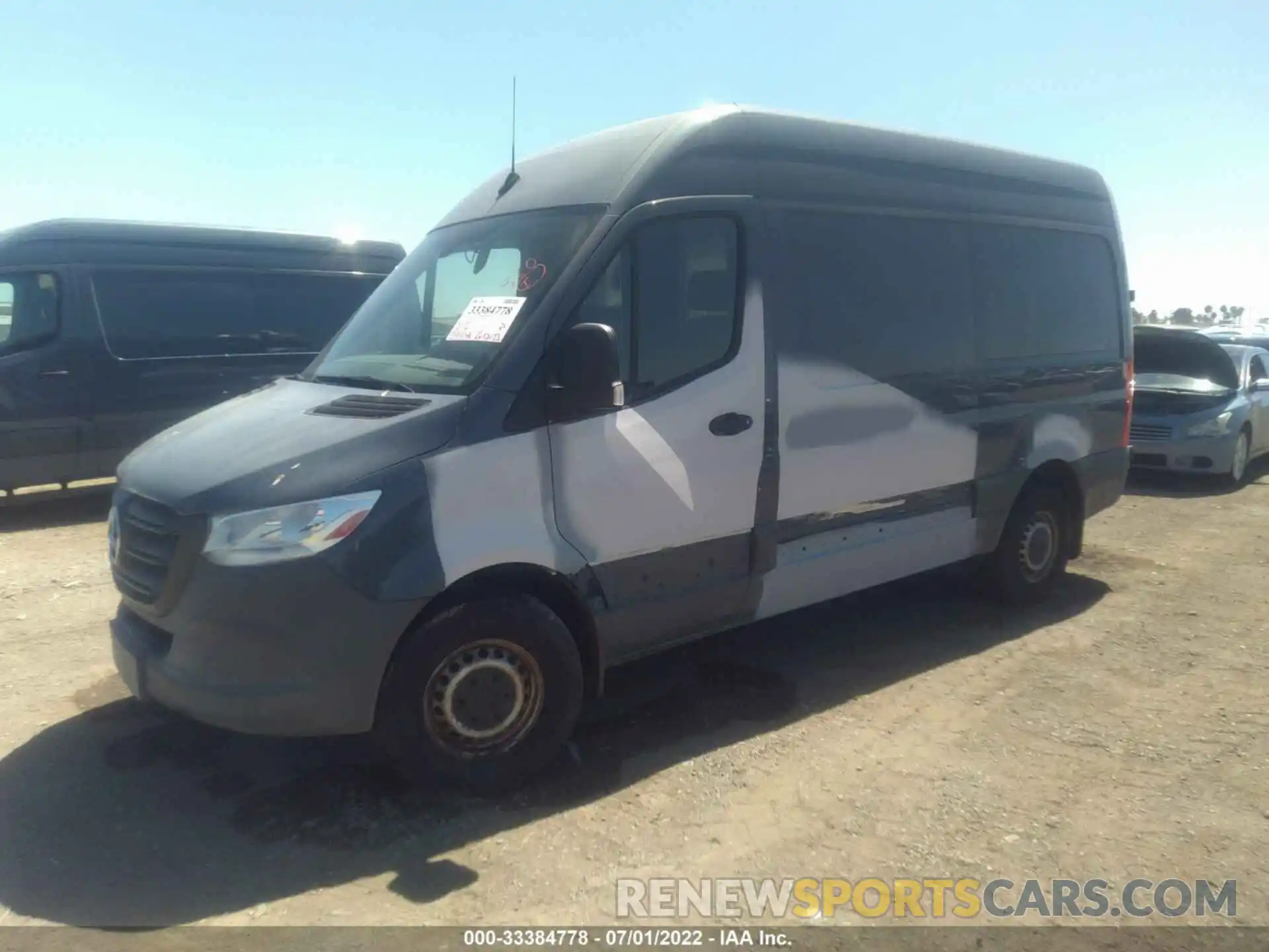 2 Photograph of a damaged car WD4PF0CD4KP043736 MERCEDES-BENZ SPRINTER VAN 2019