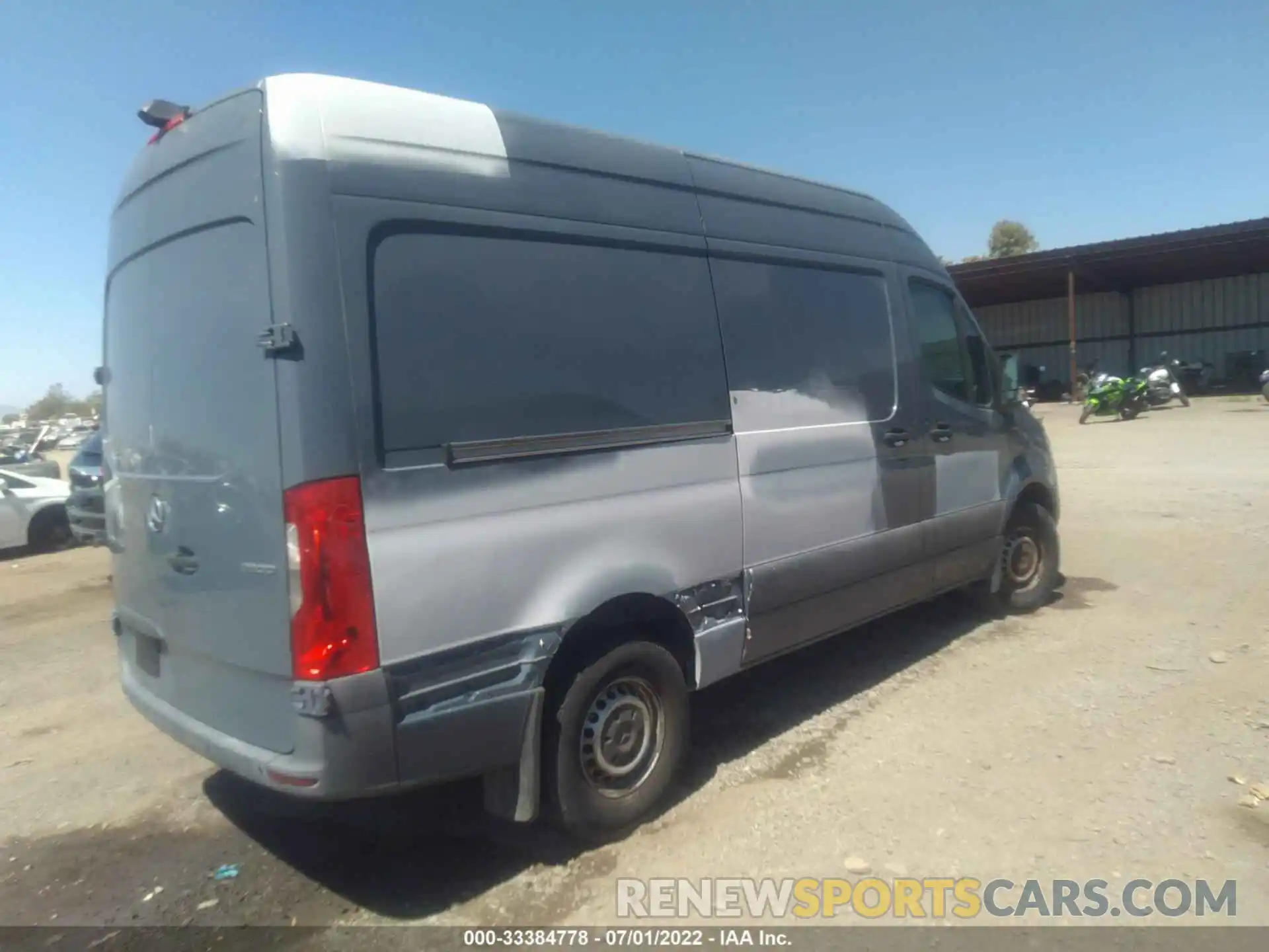 4 Фотография поврежденного автомобиля WD4PF0CD4KP043736 MERCEDES-BENZ SPRINTER VAN 2019