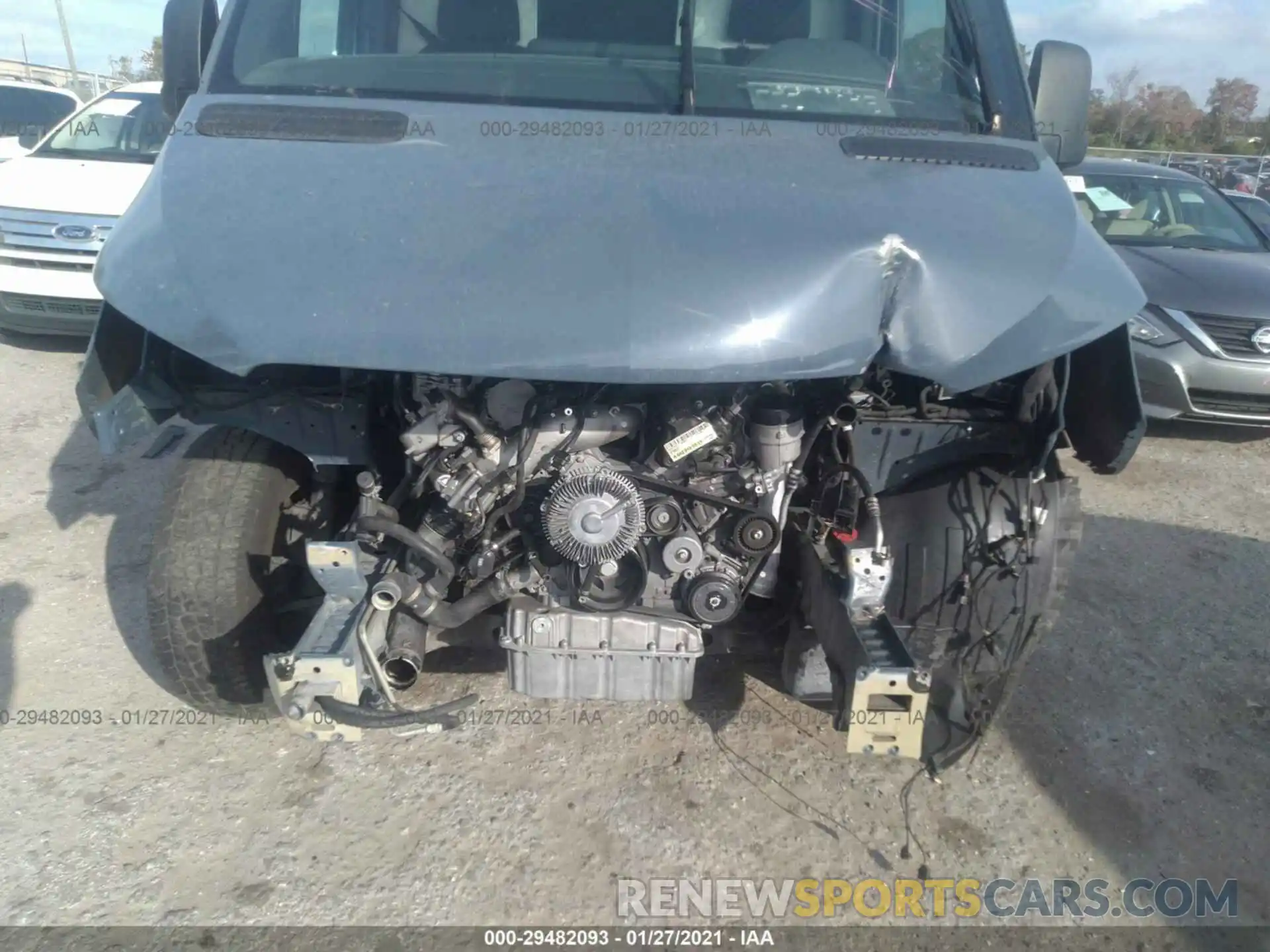 6 Photograph of a damaged car WD4PF0CD4KP046684 MERCEDES-BENZ SPRINTER VAN 2019