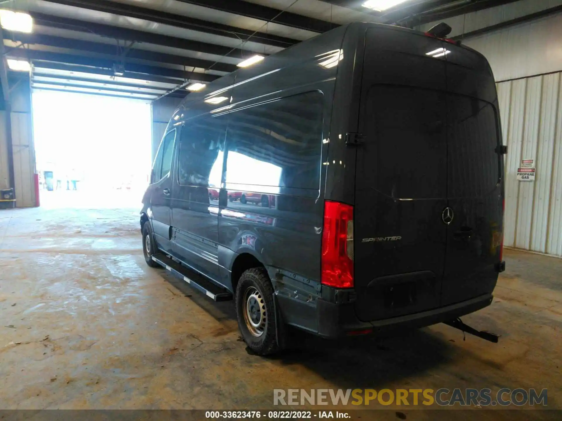 3 Photograph of a damaged car WD4PF0CD4KP092841 MERCEDES-BENZ SPRINTER VAN 2019