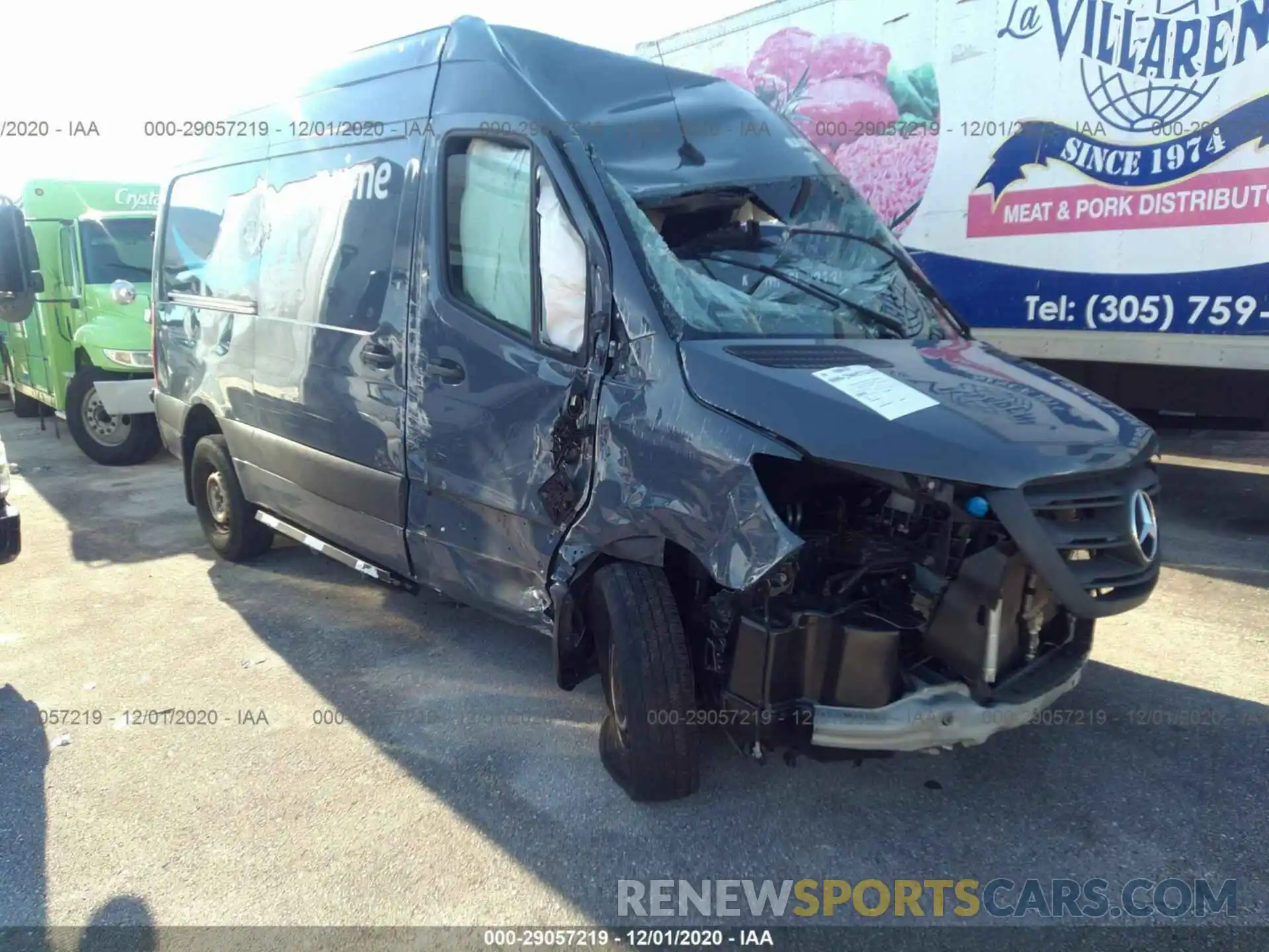 1 Фотография поврежденного автомобиля WD4PF0CD4KT004376 MERCEDES-BENZ SPRINTER VAN 2019
