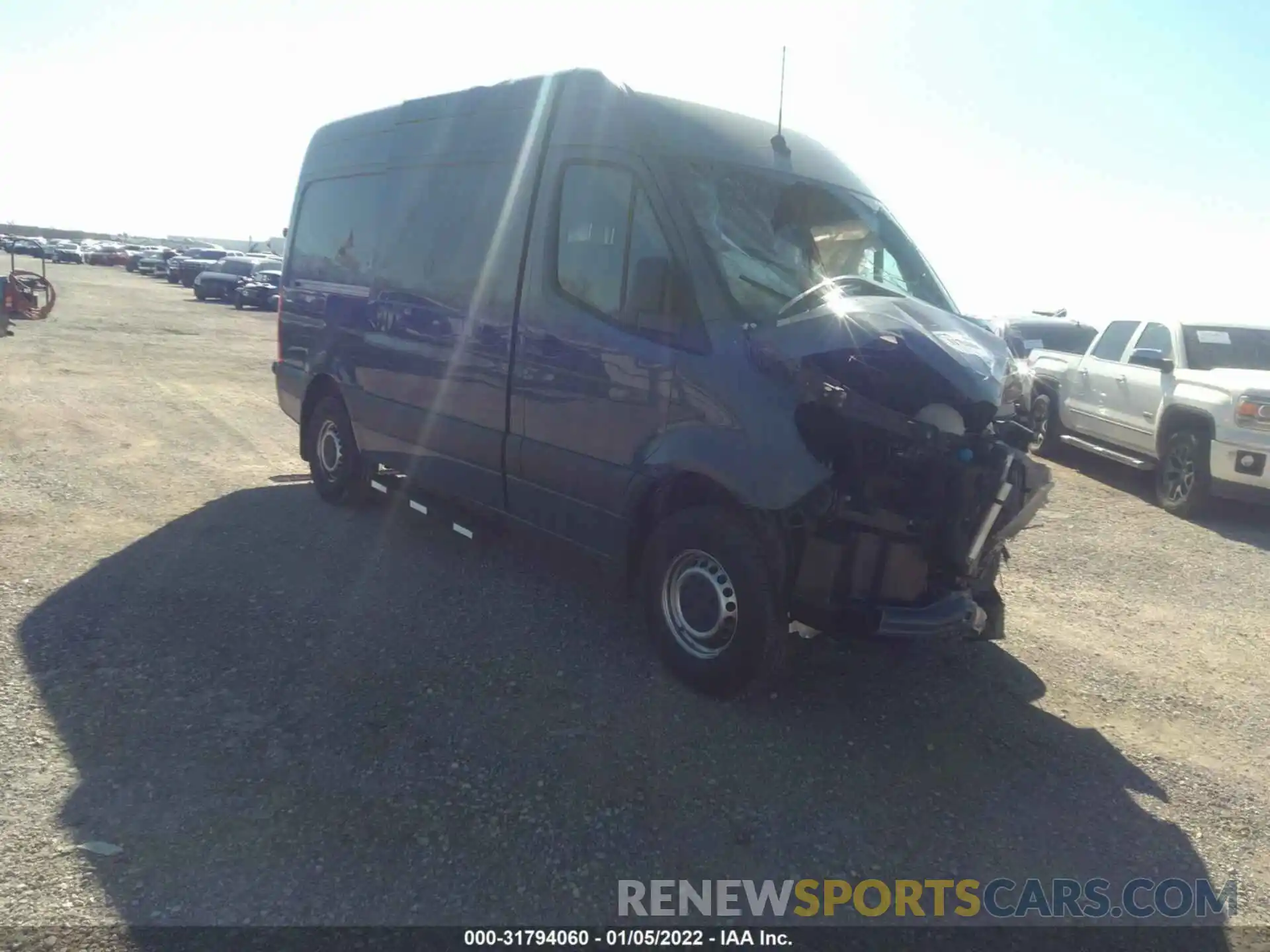 1 Photograph of a damaged car WD4PF0CD5KP094565 MERCEDES-BENZ SPRINTER VAN 2019