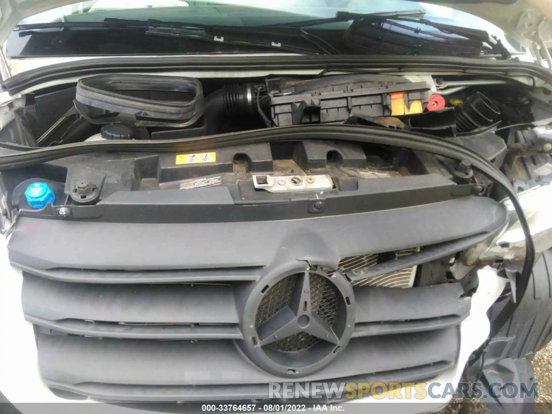 10 Photograph of a damaged car WD4PF0CD5KP158345 MERCEDES-BENZ SPRINTER VAN 2019