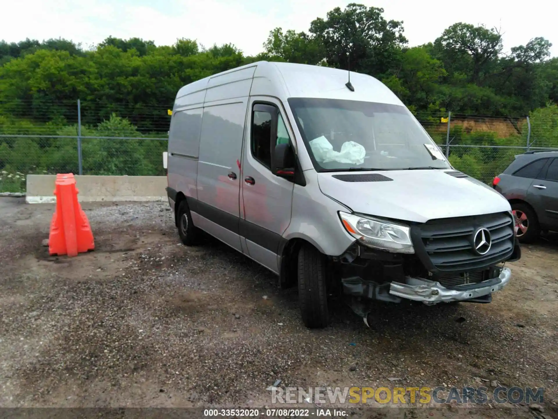 1 Photograph of a damaged car WD4PF0CD5KP188493 MERCEDES-BENZ SPRINTER VAN 2019