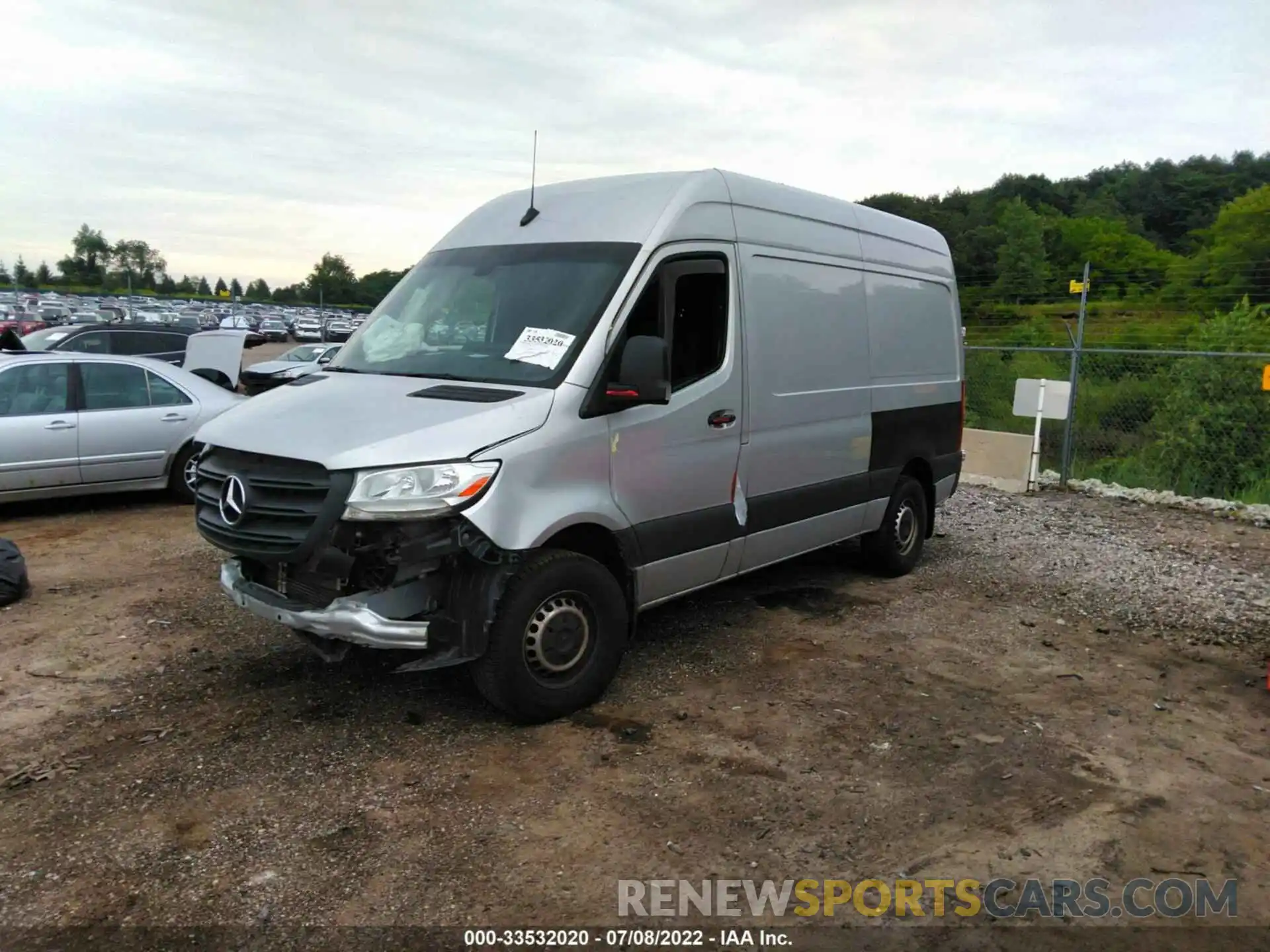 2 Photograph of a damaged car WD4PF0CD5KP188493 MERCEDES-BENZ SPRINTER VAN 2019