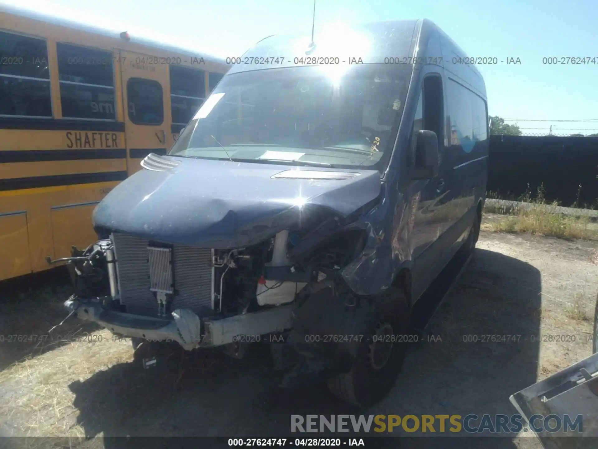 2 Photograph of a damaged car WD4PF0CD5KT004466 MERCEDES-BENZ SPRINTER VAN 2019