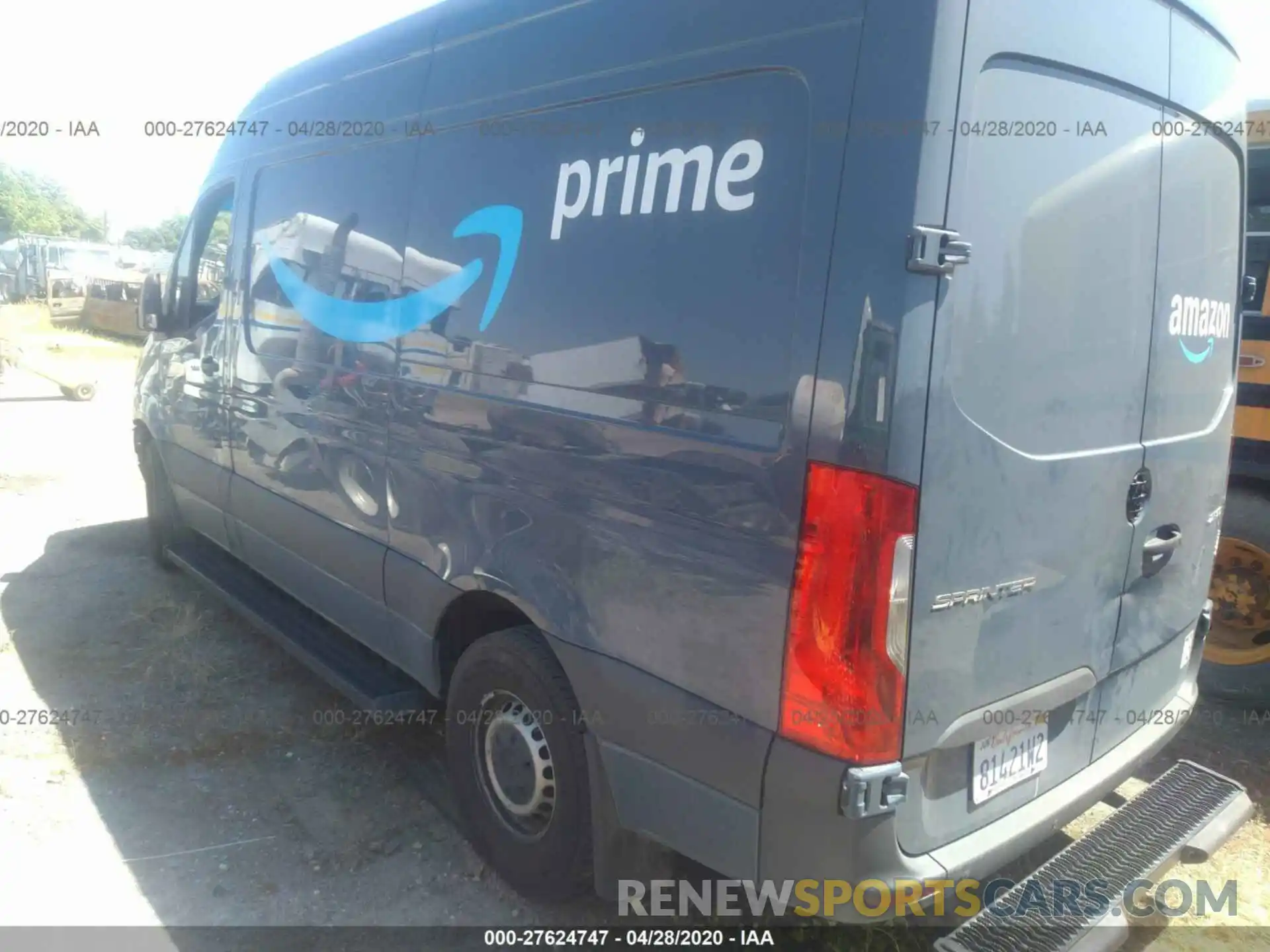 3 Photograph of a damaged car WD4PF0CD5KT004466 MERCEDES-BENZ SPRINTER VAN 2019