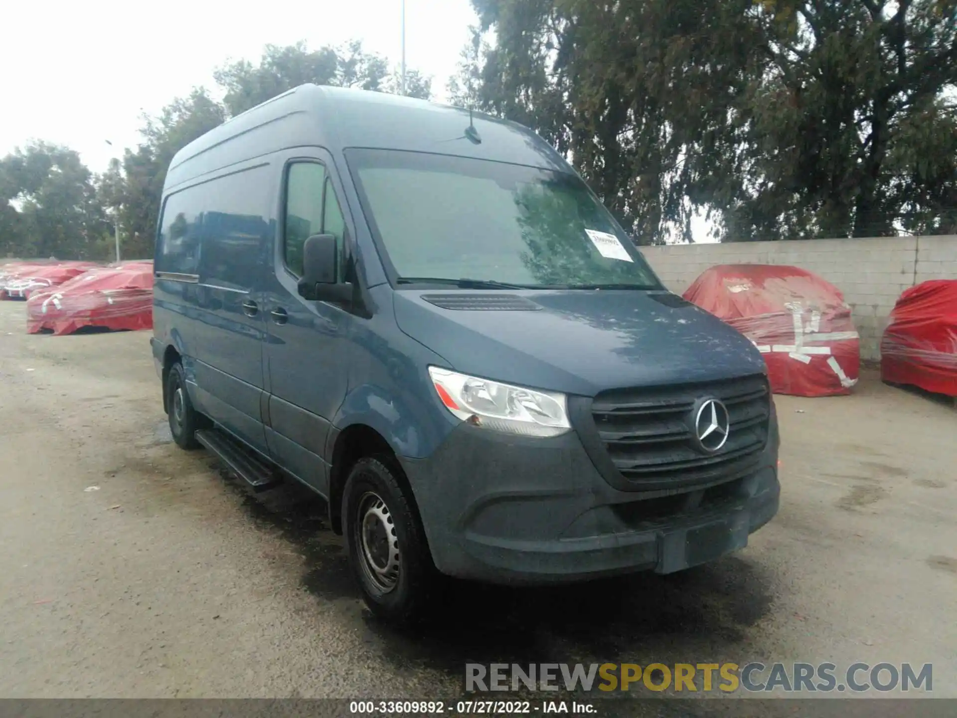 1 Photograph of a damaged car WD4PF0CD6KP033158 MERCEDES-BENZ SPRINTER VAN 2019