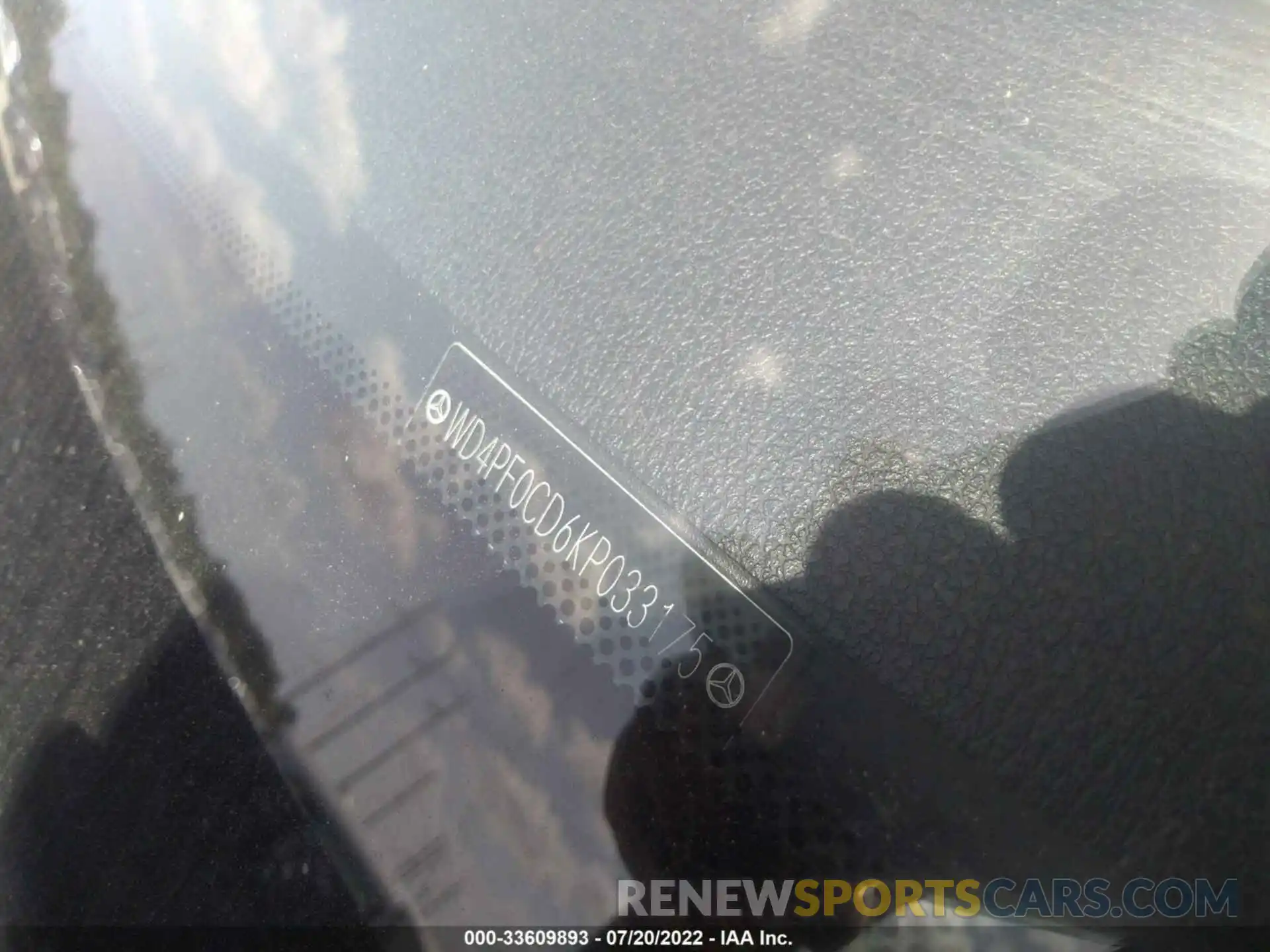 9 Photograph of a damaged car WD4PF0CD6KP033175 MERCEDES-BENZ SPRINTER VAN 2019