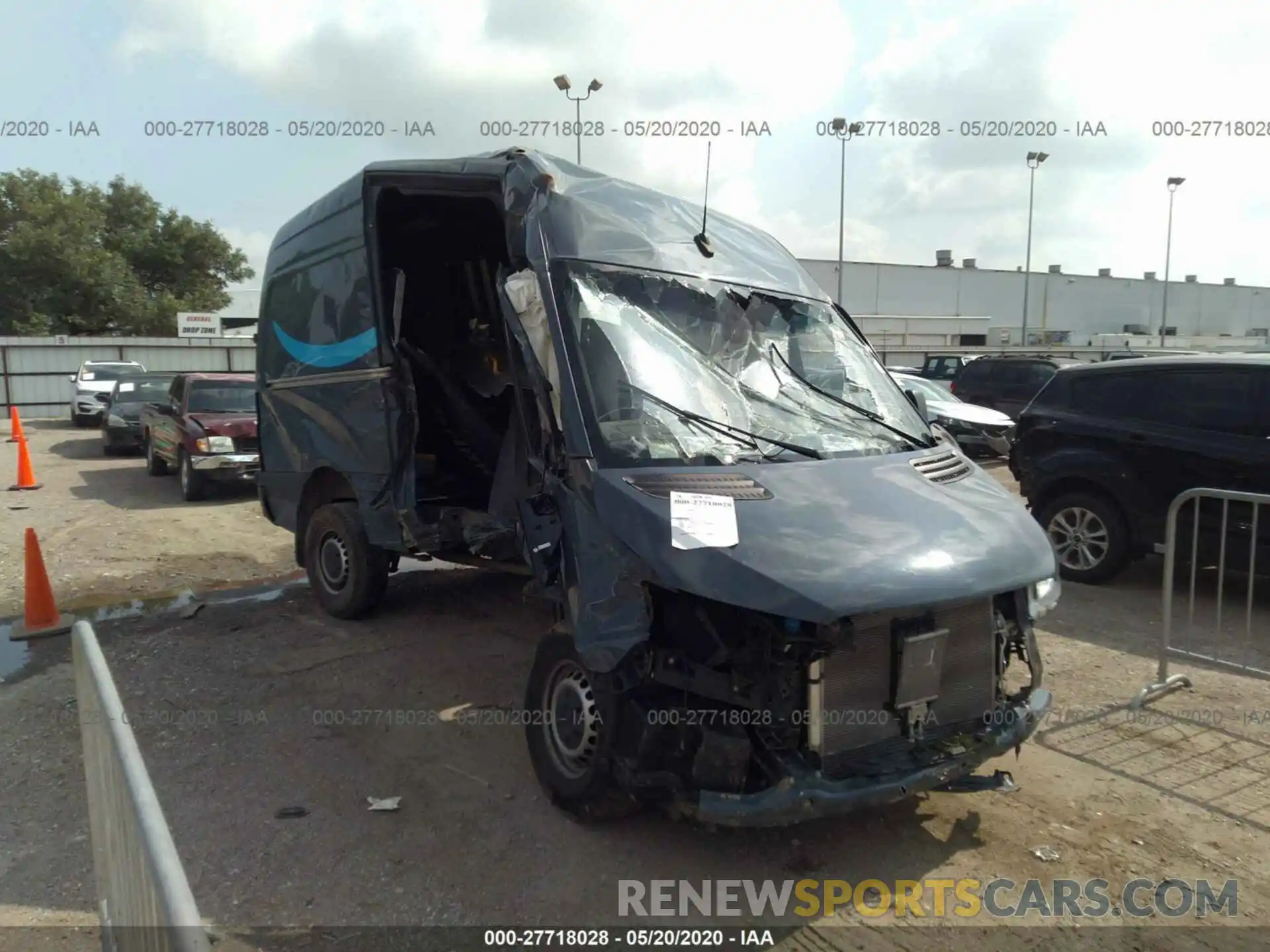 1 Photograph of a damaged car WD4PF0CD6KP046072 MERCEDES-BENZ SPRINTER VAN 2019