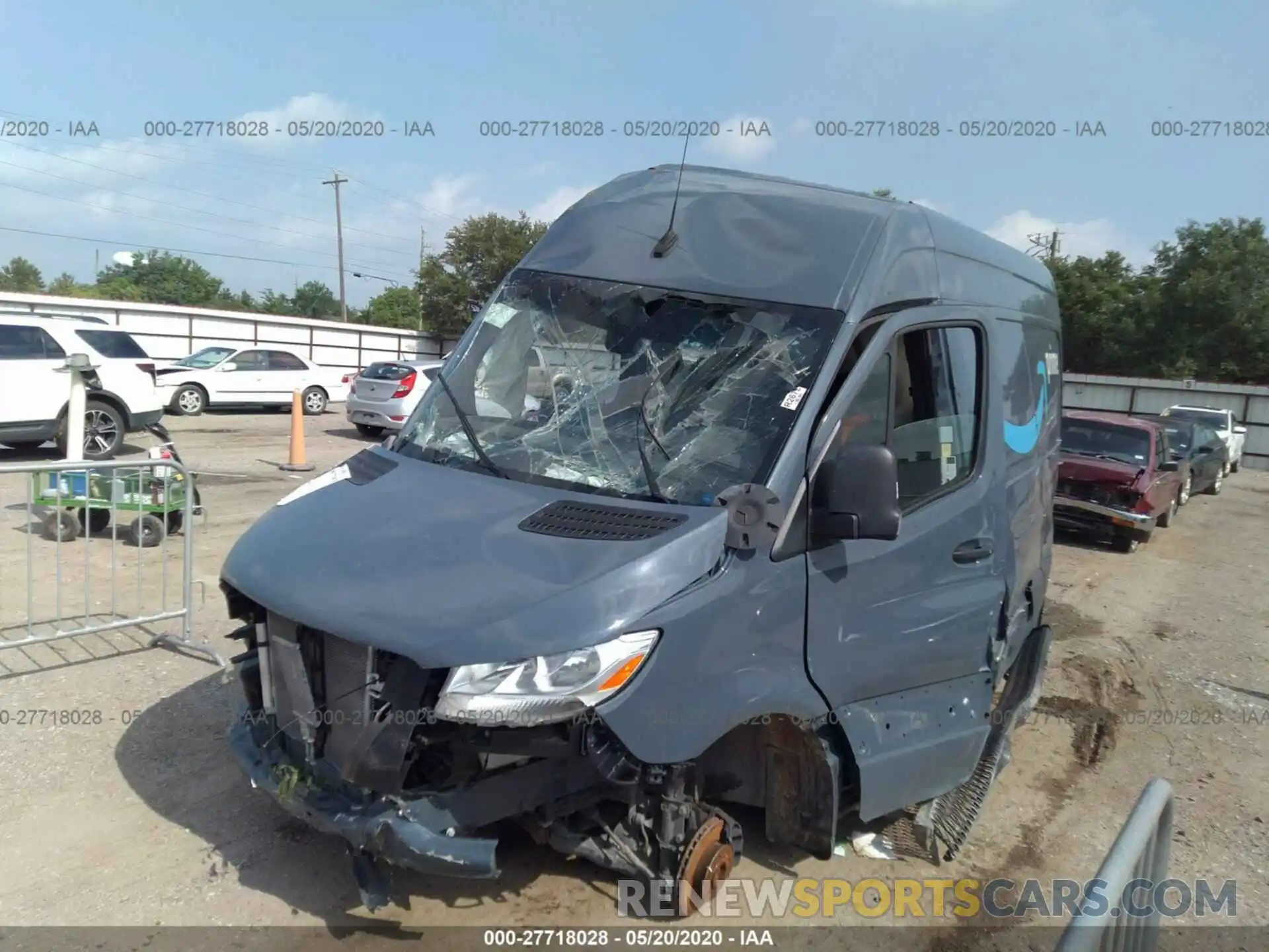 2 Photograph of a damaged car WD4PF0CD6KP046072 MERCEDES-BENZ SPRINTER VAN 2019