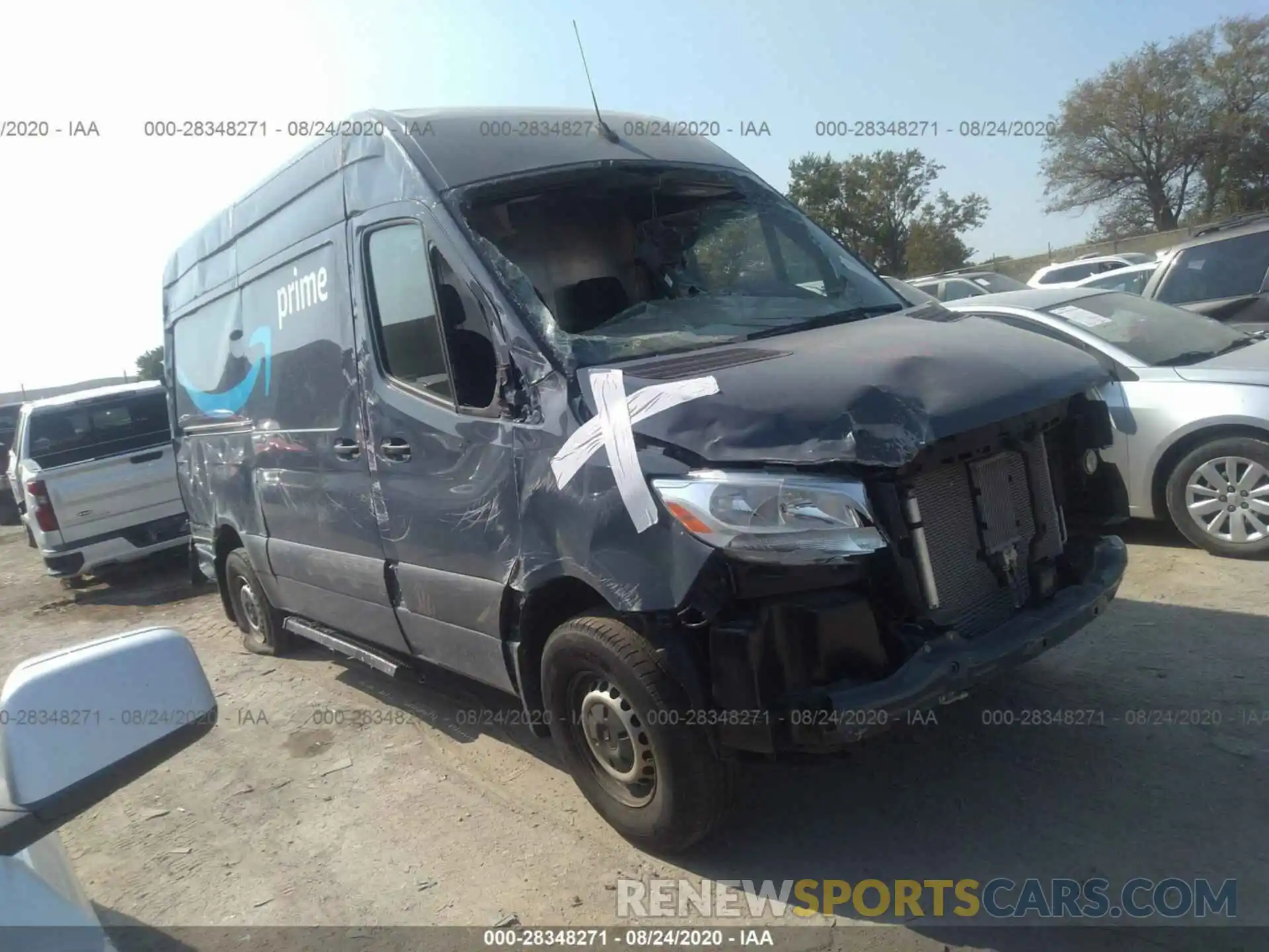 1 Photograph of a damaged car WD4PF0CD7KP095801 MERCEDES-BENZ SPRINTER VAN 2019