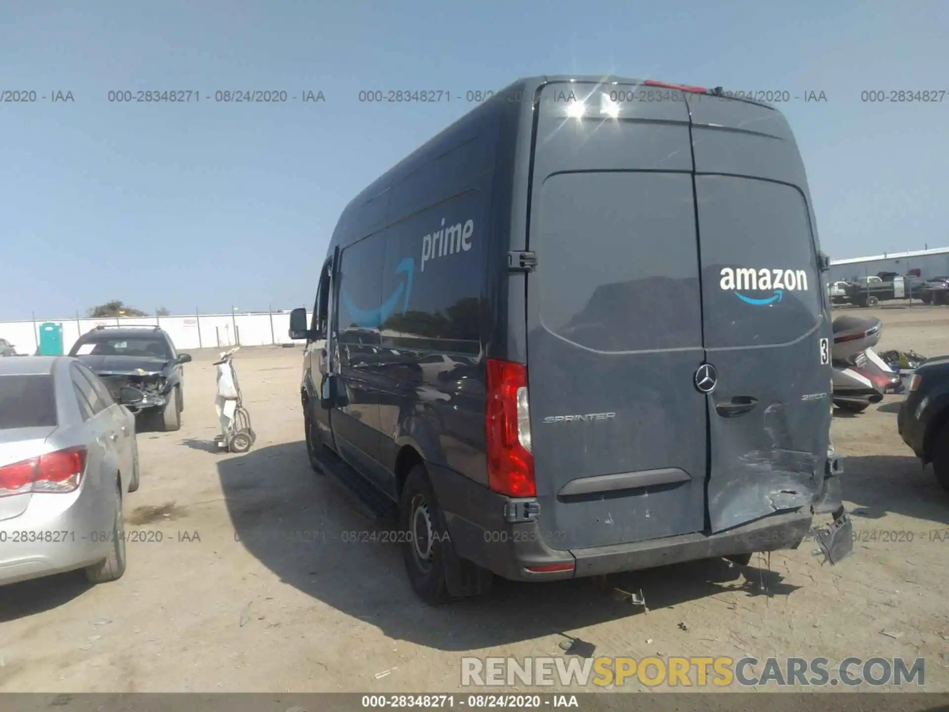 3 Фотография поврежденного автомобиля WD4PF0CD7KP095801 MERCEDES-BENZ SPRINTER VAN 2019