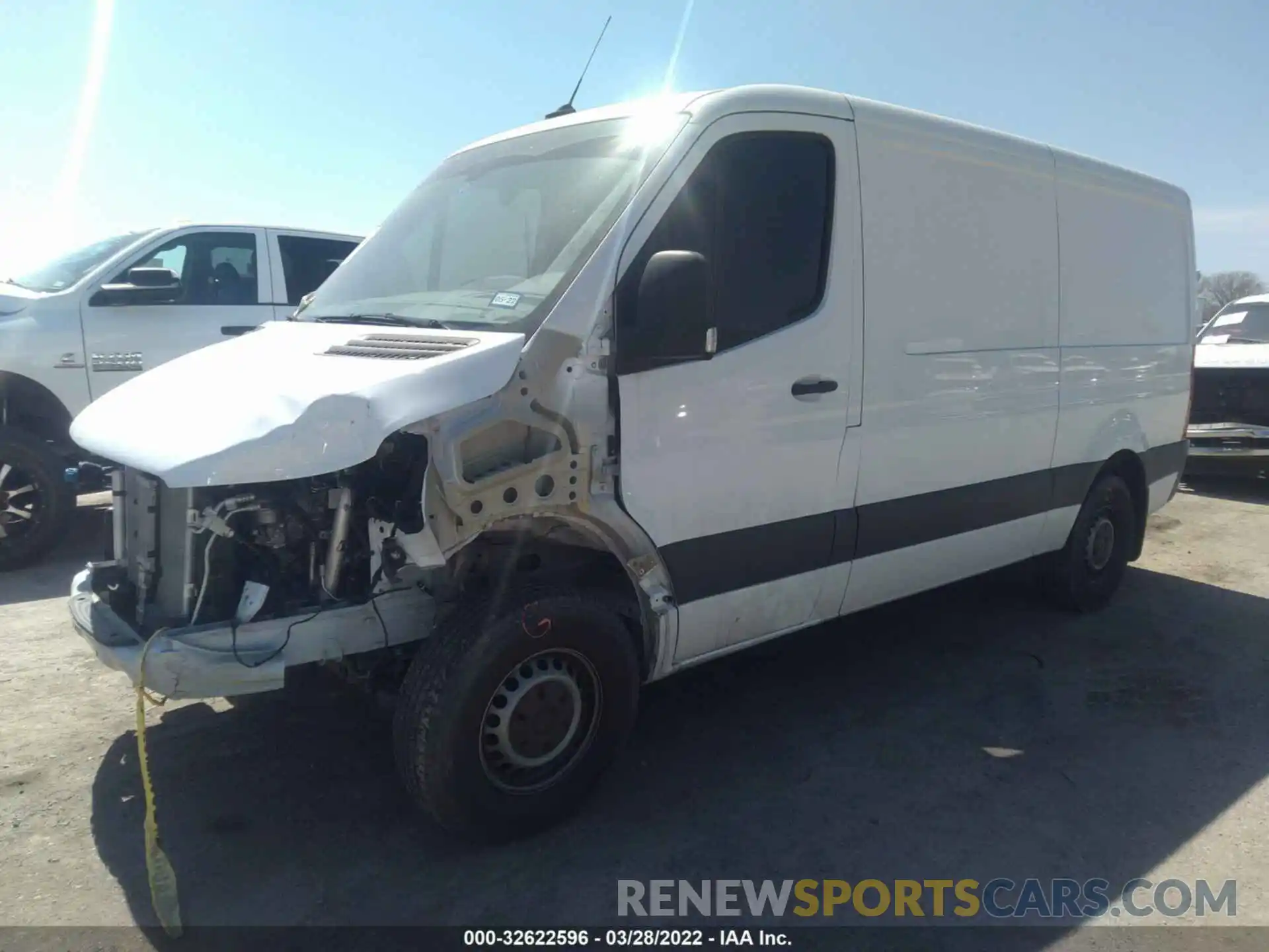 2 Фотография поврежденного автомобиля WD4PF0CD7KT007918 MERCEDES-BENZ SPRINTER VAN 2019