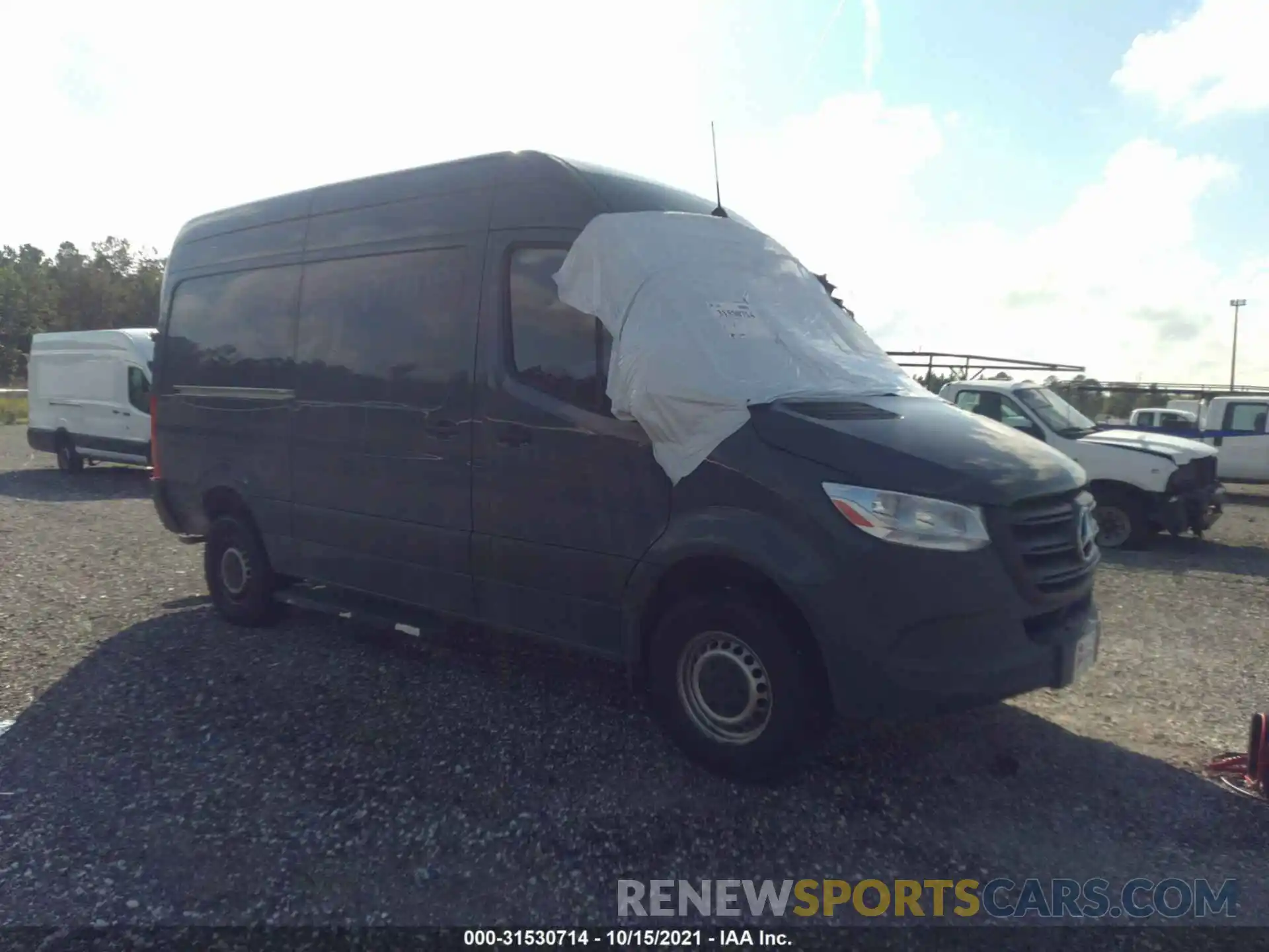 1 Photograph of a damaged car WD4PF0CD8KP046672 MERCEDES-BENZ SPRINTER VAN 2019