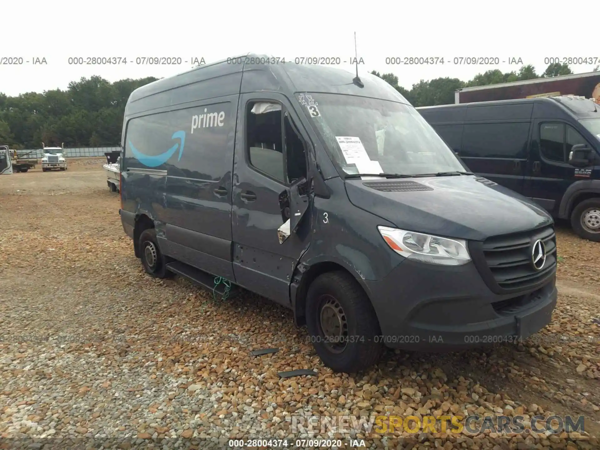 1 Photograph of a damaged car WD4PF0CD8KP096424 MERCEDES-BENZ SPRINTER VAN 2019