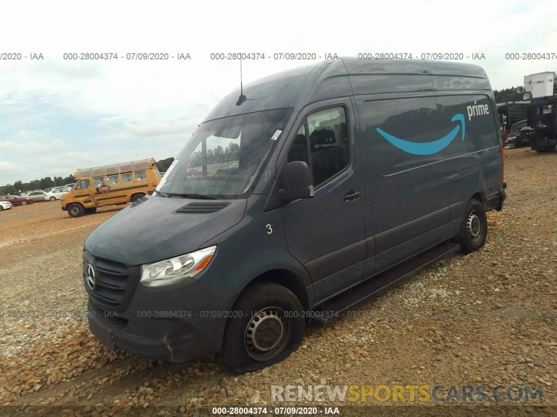 2 Фотография поврежденного автомобиля WD4PF0CD8KP096424 MERCEDES-BENZ SPRINTER VAN 2019