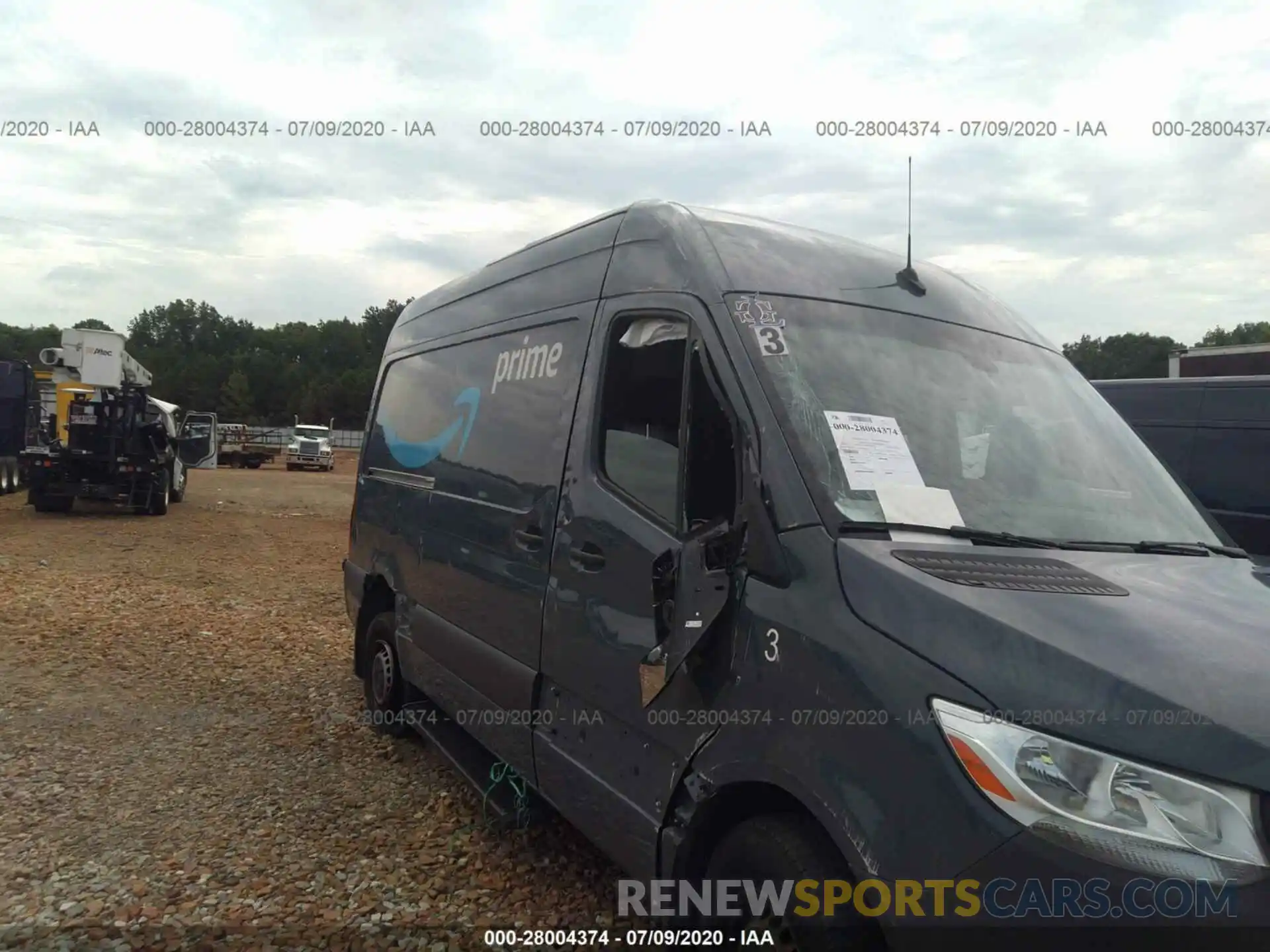 6 Photograph of a damaged car WD4PF0CD8KP096424 MERCEDES-BENZ SPRINTER VAN 2019