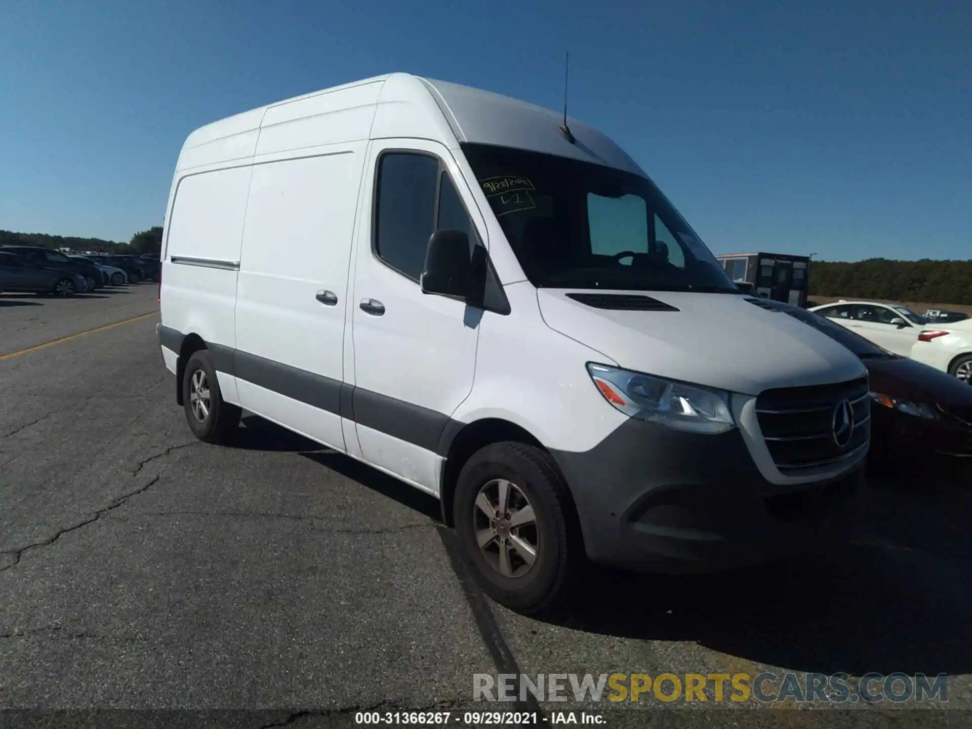 1 Photograph of a damaged car WD4PF0CD8KT002890 MERCEDES-BENZ SPRINTER VAN 2019