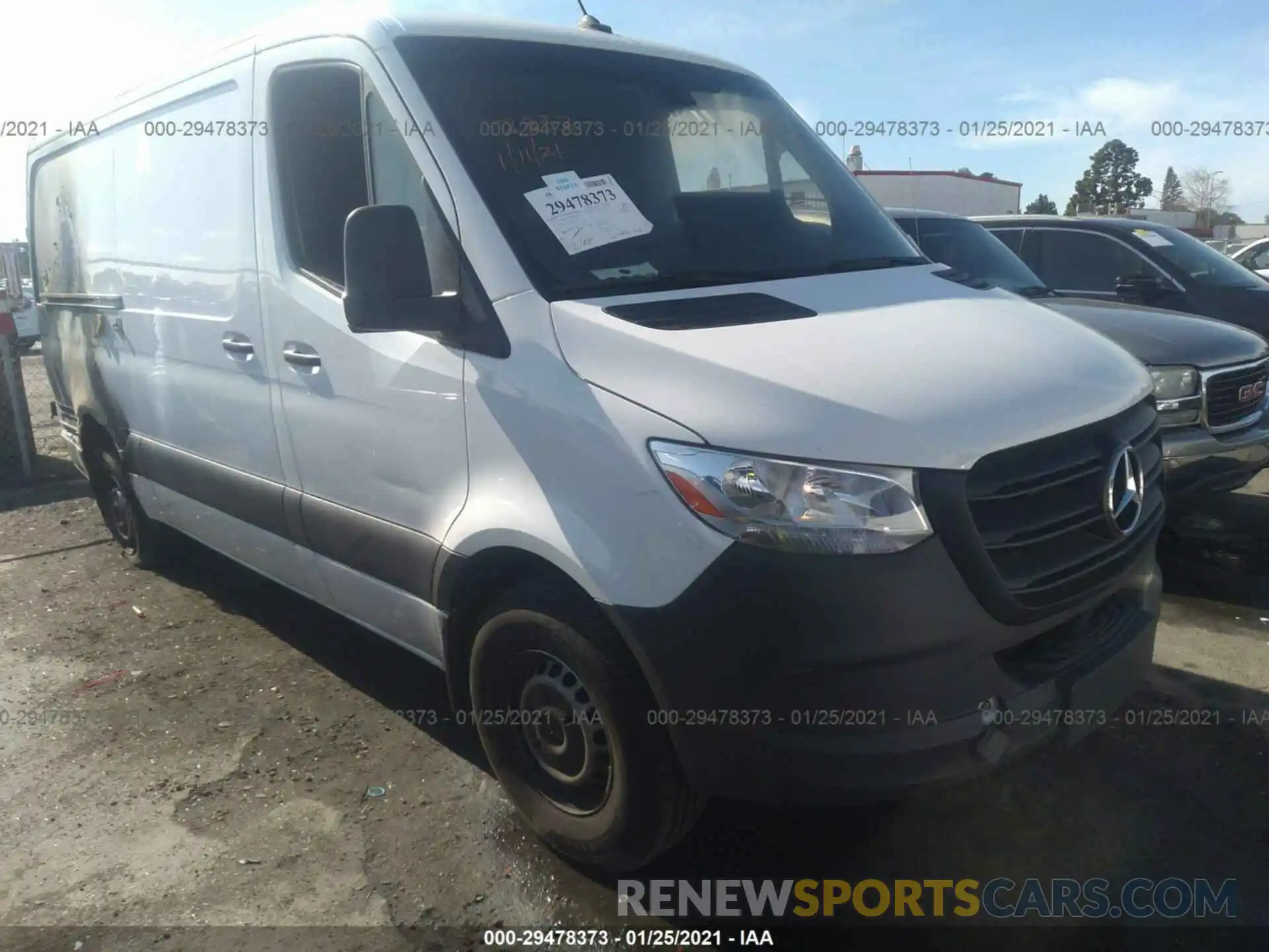 1 Photograph of a damaged car WD4PF0CD9KP162043 MERCEDES-BENZ SPRINTER VAN 2019