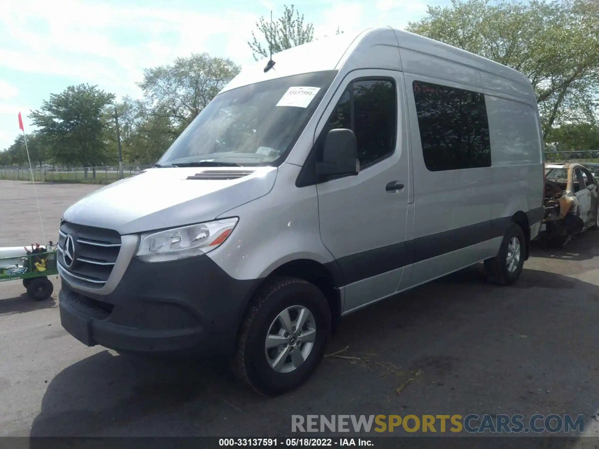 2 Photograph of a damaged car WD4PF0CDXKP036032 MERCEDES-BENZ SPRINTER VAN 2019