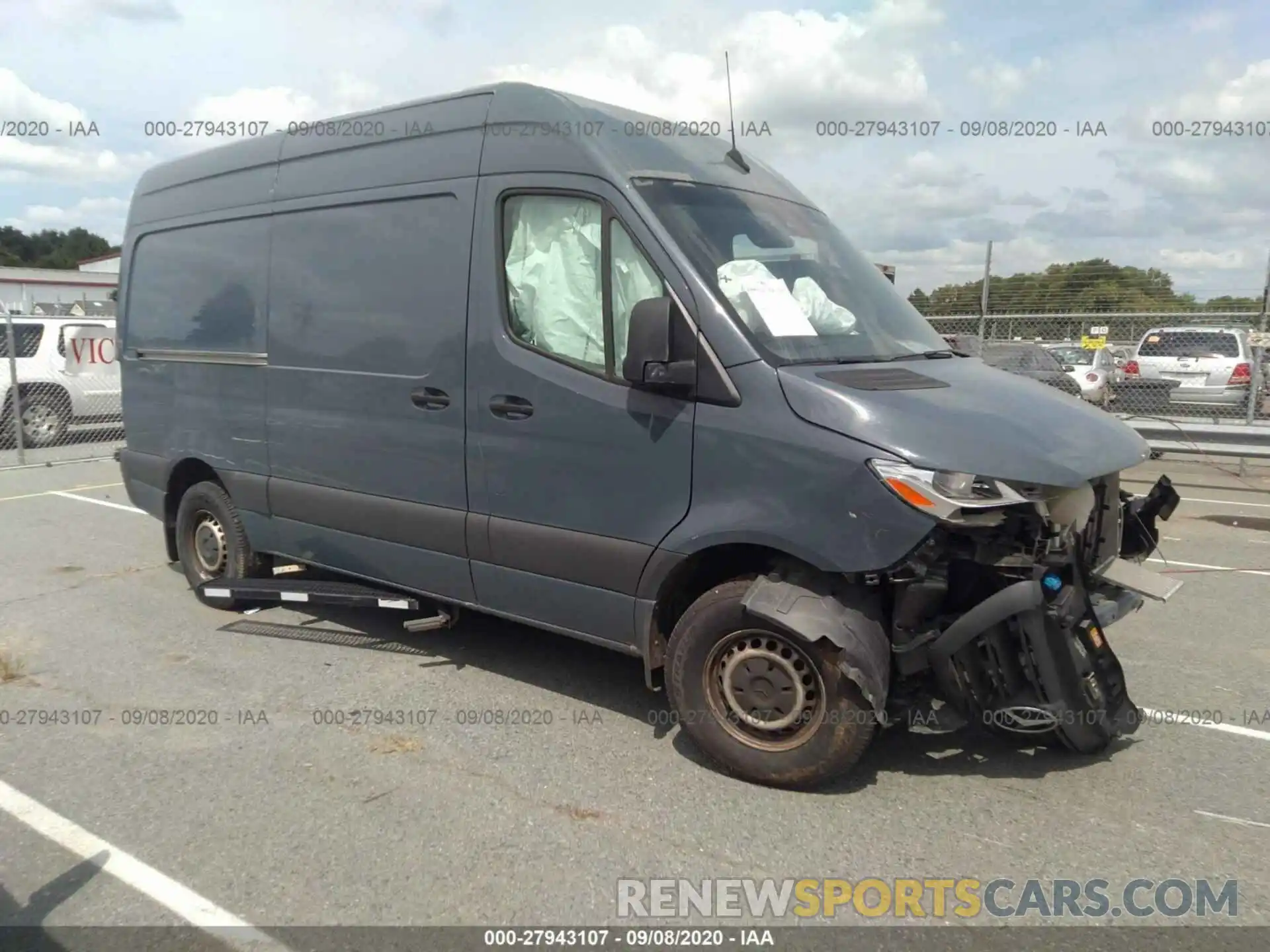 1 Photograph of a damaged car WD4PF0CDXKP048522 MERCEDES-BENZ SPRINTER VAN 2019