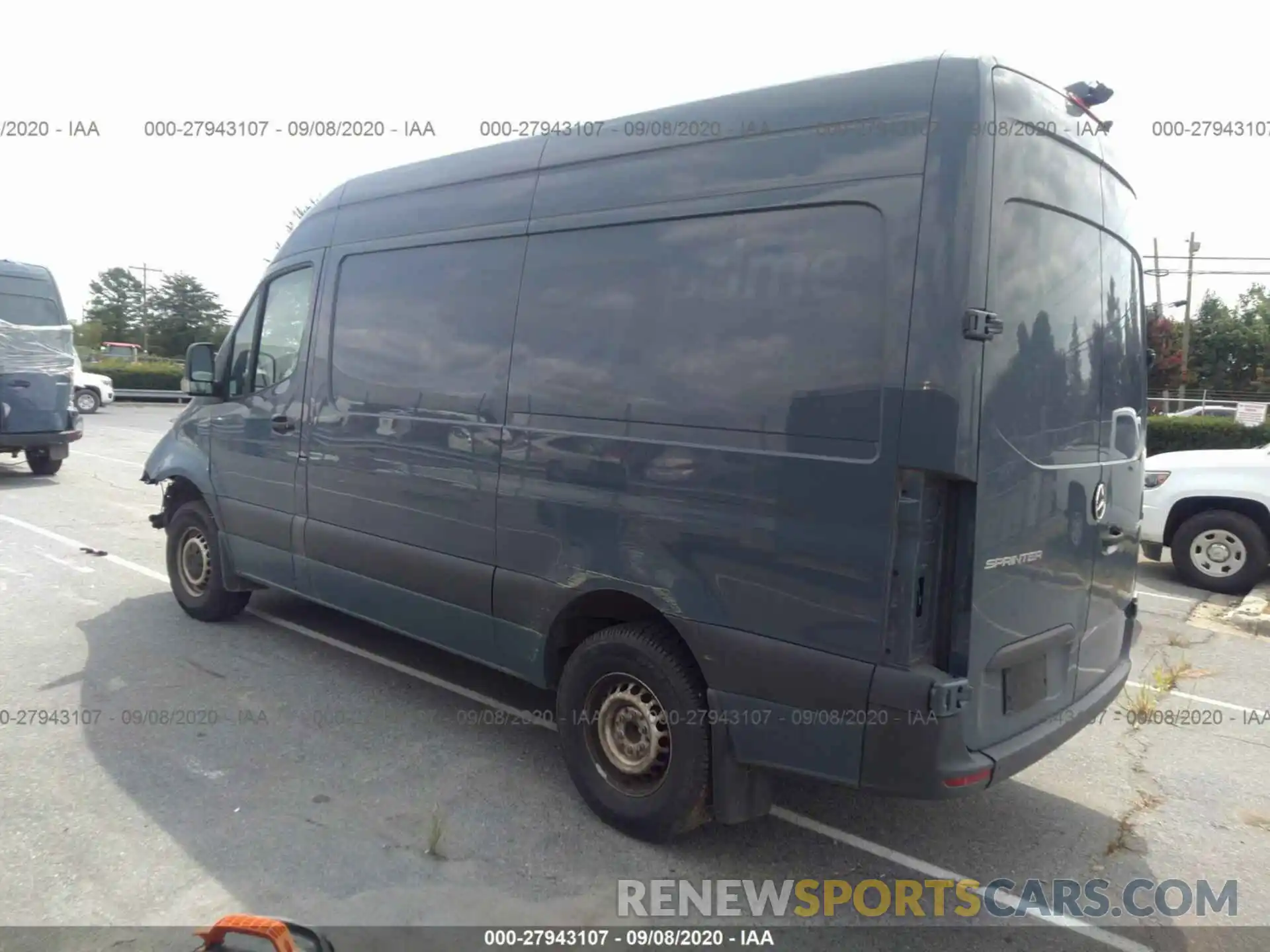 3 Фотография поврежденного автомобиля WD4PF0CDXKP048522 MERCEDES-BENZ SPRINTER VAN 2019