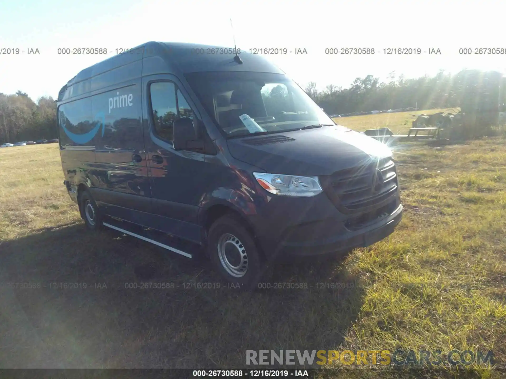 1 Photograph of a damaged car WD4PF0CDXKP049637 MERCEDES-BENZ SPRINTER VAN 2019