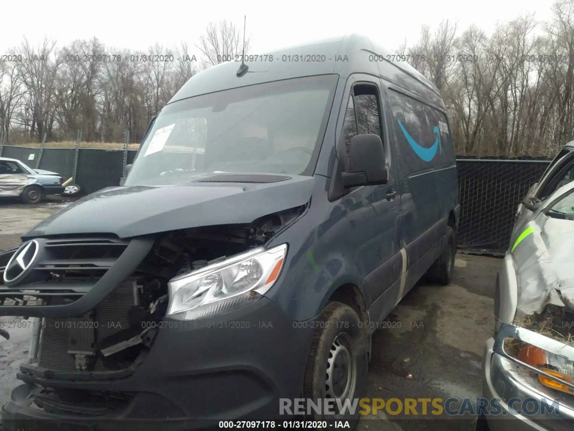 2 Photograph of a damaged car WD4PF0CDXKP059780 MERCEDES-BENZ SPRINTER VAN 2019