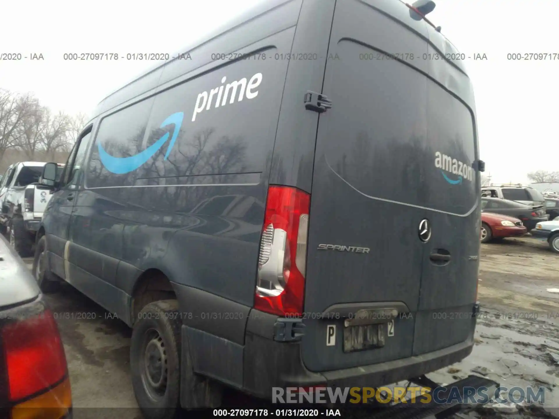 3 Photograph of a damaged car WD4PF0CDXKP059780 MERCEDES-BENZ SPRINTER VAN 2019