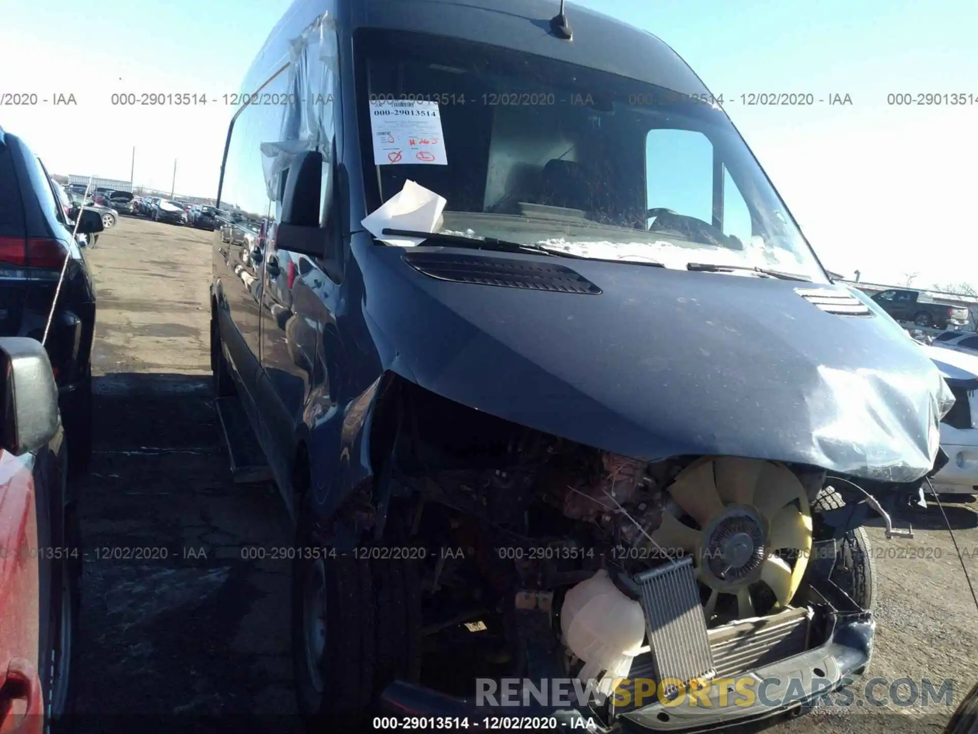 1 Photograph of a damaged car WD4PF0CDXKP089815 MERCEDES-BENZ SPRINTER VAN 2019