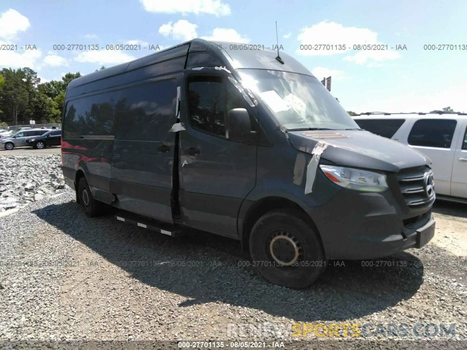 1 Photograph of a damaged car WD4PF1CD0KP131964 MERCEDES-BENZ SPRINTER VAN 2019