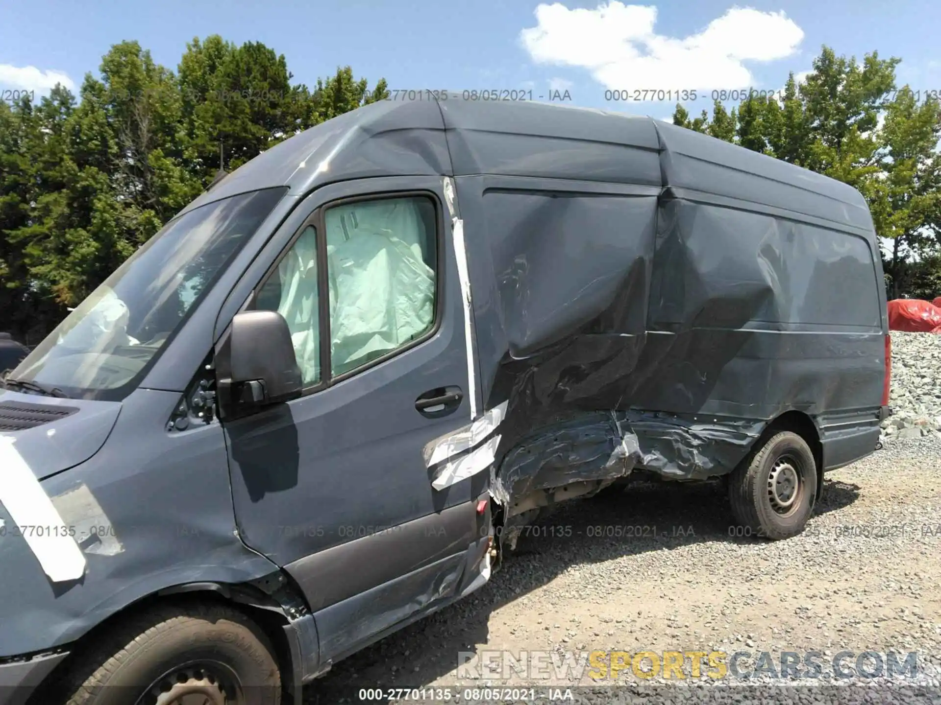 6 Фотография поврежденного автомобиля WD4PF1CD0KP131964 MERCEDES-BENZ SPRINTER VAN 2019