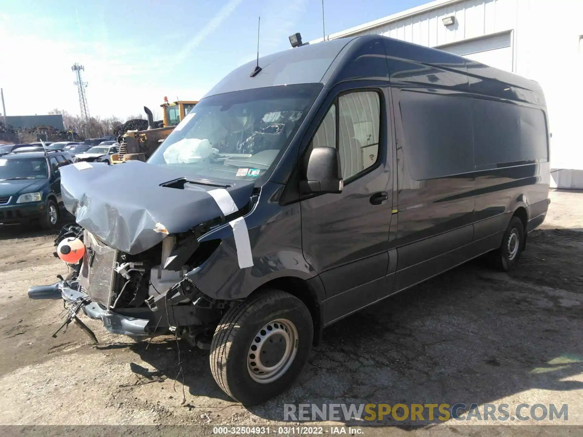 2 Photograph of a damaged car WD4PF1CD2KP127026 MERCEDES-BENZ SPRINTER VAN 2019