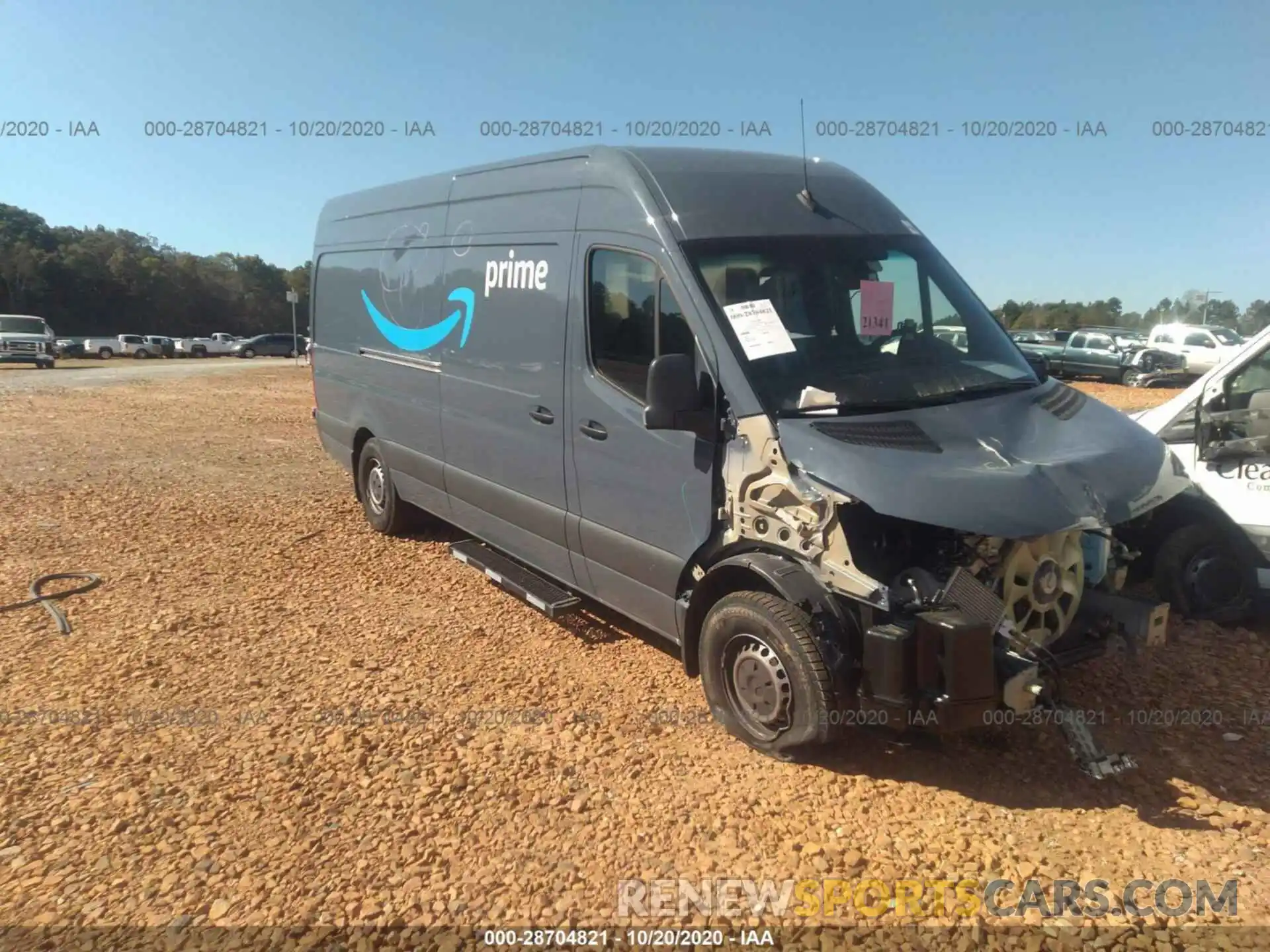 1 Photograph of a damaged car WD4PF1CD2KP129665 MERCEDES-BENZ SPRINTER VAN 2019