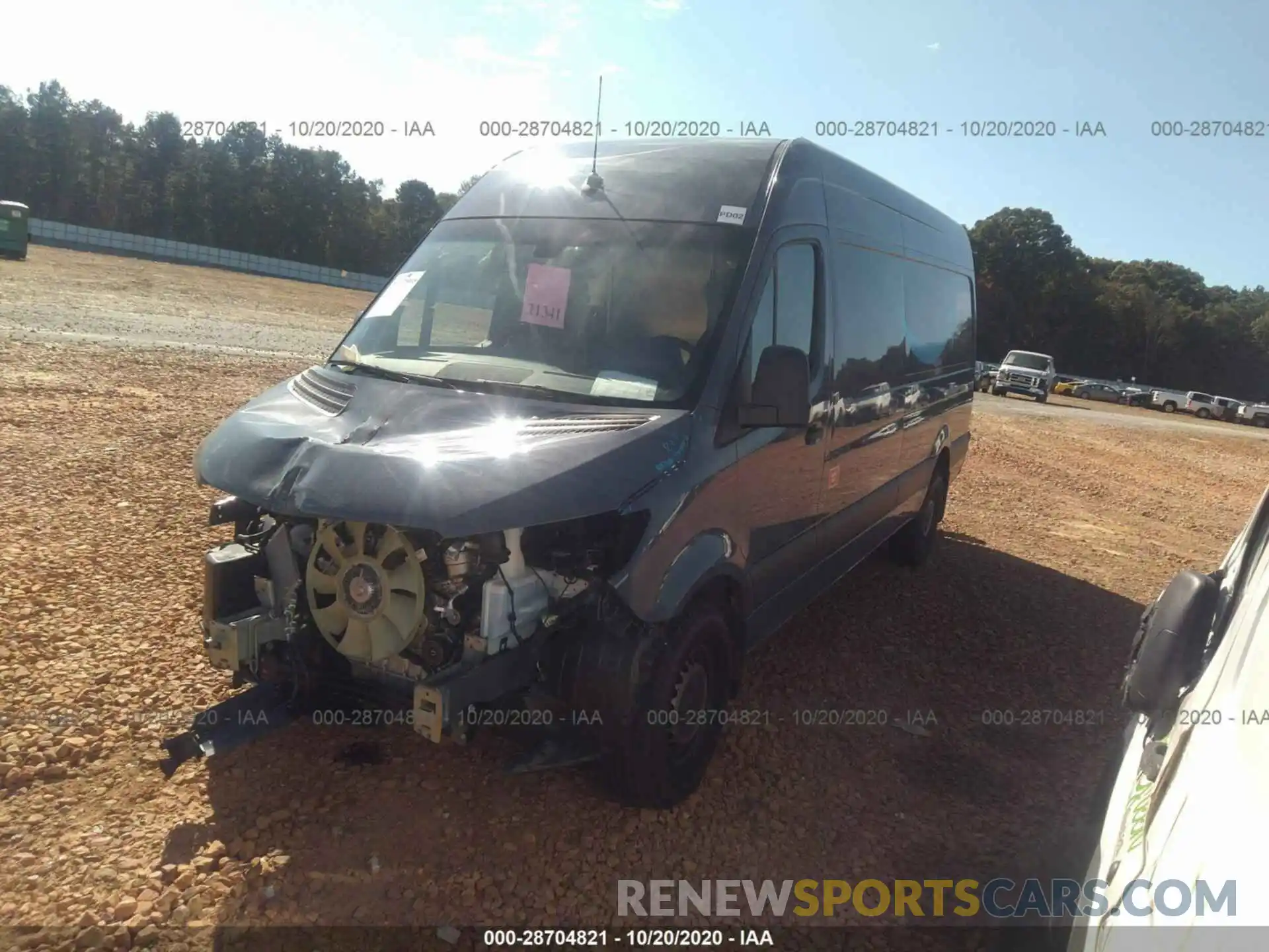 2 Photograph of a damaged car WD4PF1CD2KP129665 MERCEDES-BENZ SPRINTER VAN 2019