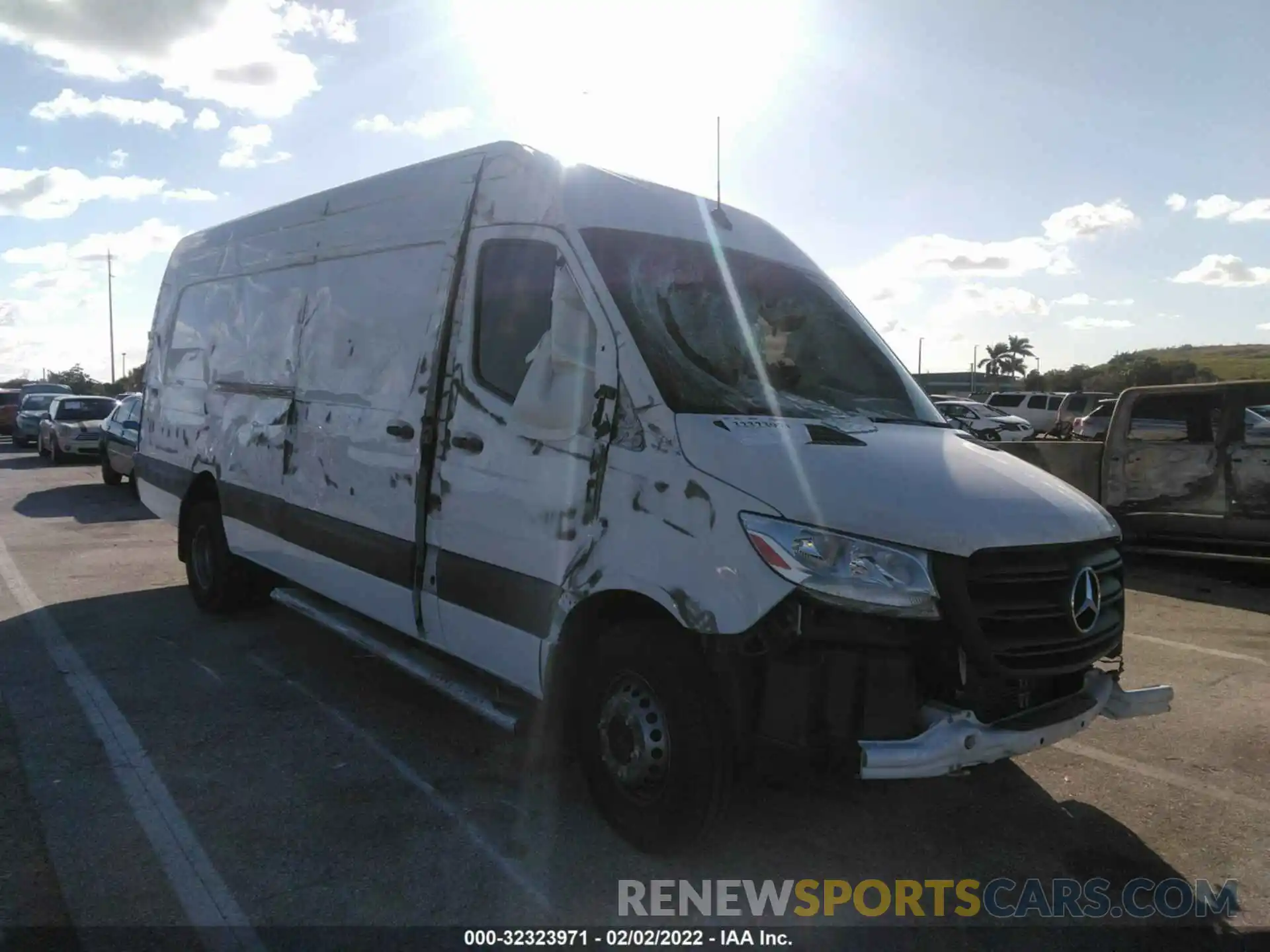 1 Photograph of a damaged car WD4PF1CD2KP177229 MERCEDES-BENZ SPRINTER VAN 2019