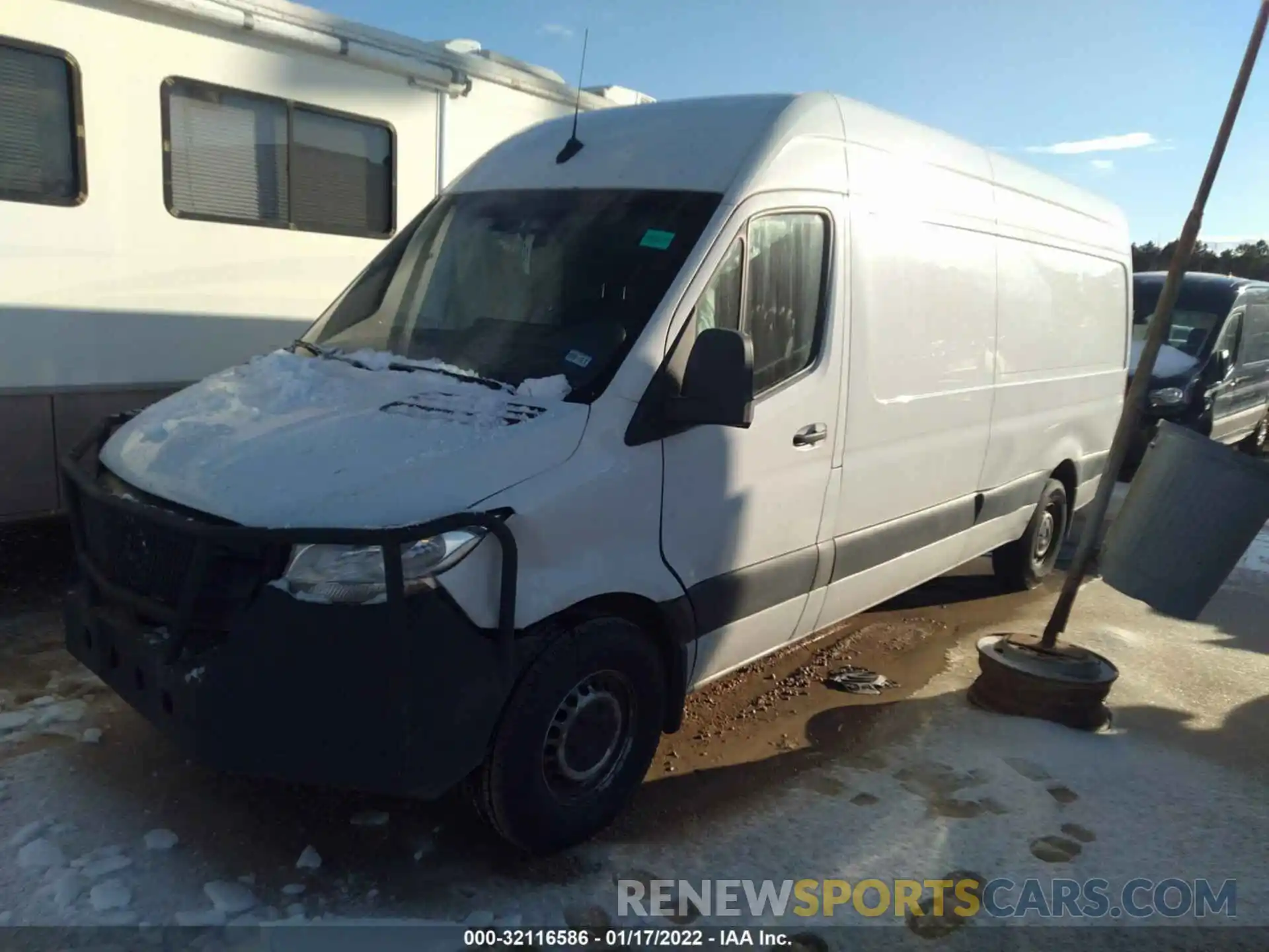 2 Фотография поврежденного автомобиля WD4PF1CD3KP035214 MERCEDES-BENZ SPRINTER VAN 2019