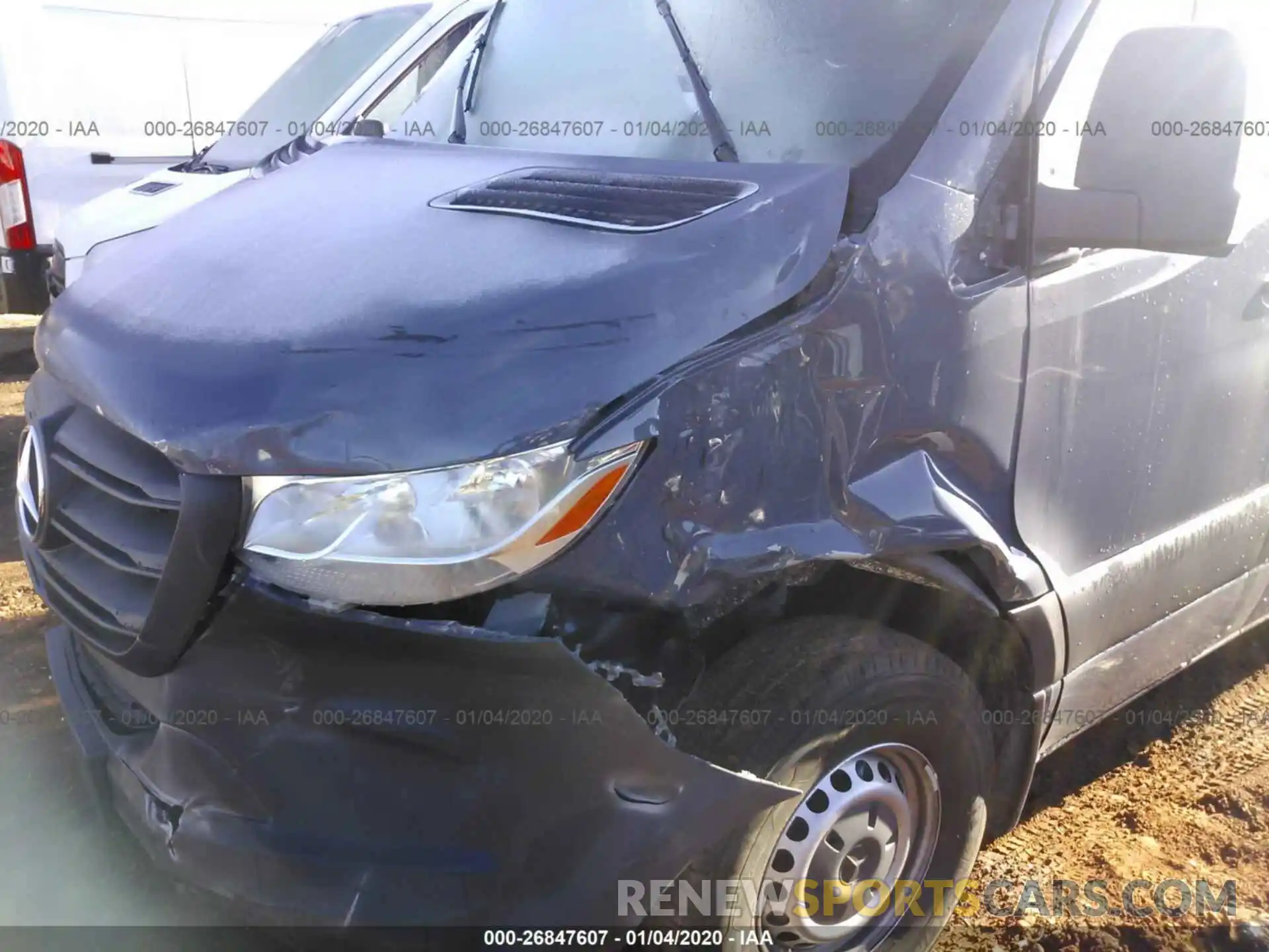 6 Фотография поврежденного автомобиля WD4PF1CD3KP109182 MERCEDES-BENZ SPRINTER VAN 2019