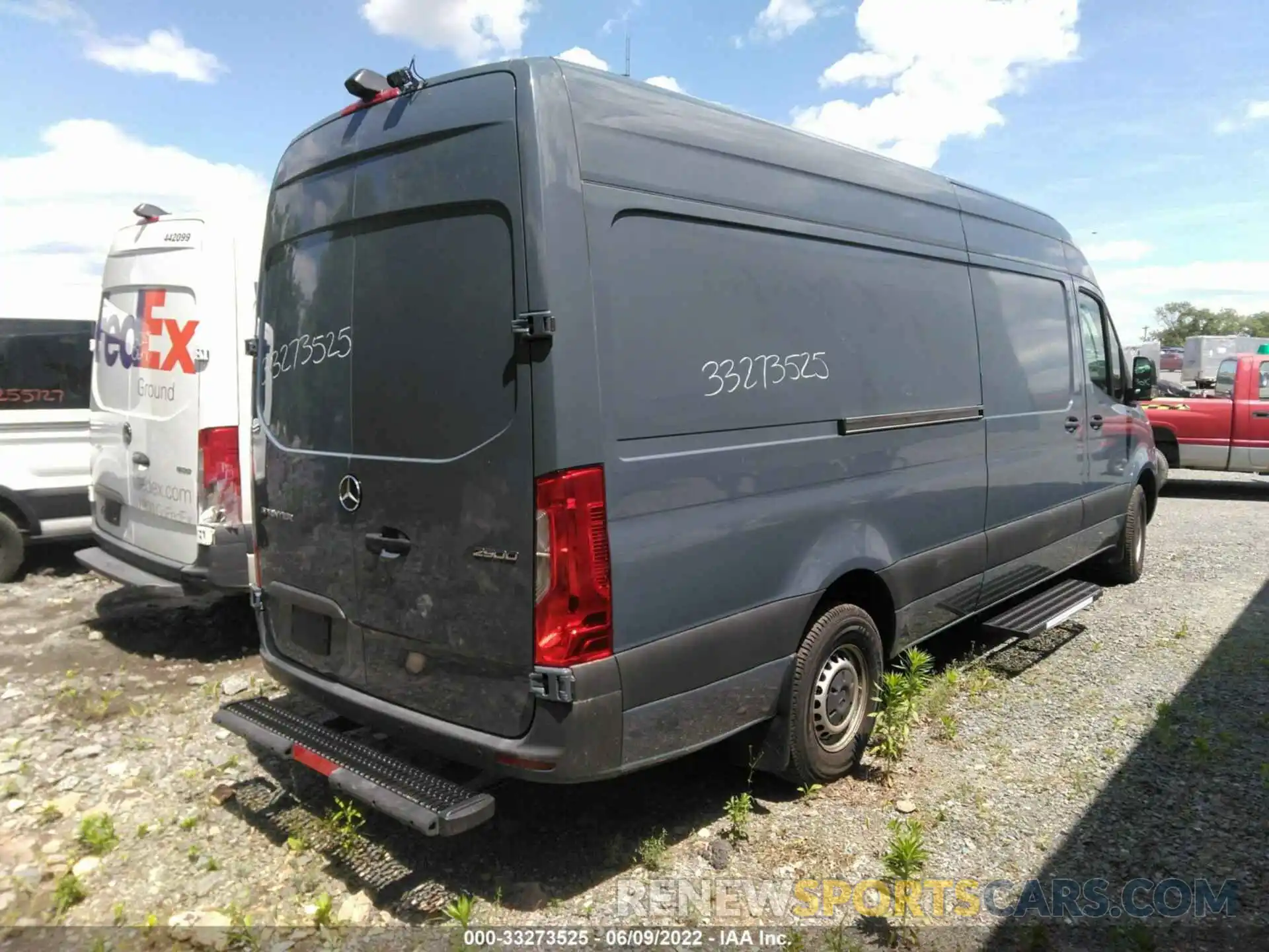 4 Фотография поврежденного автомобиля WD4PF1CD3KP151884 MERCEDES-BENZ SPRINTER VAN 2019