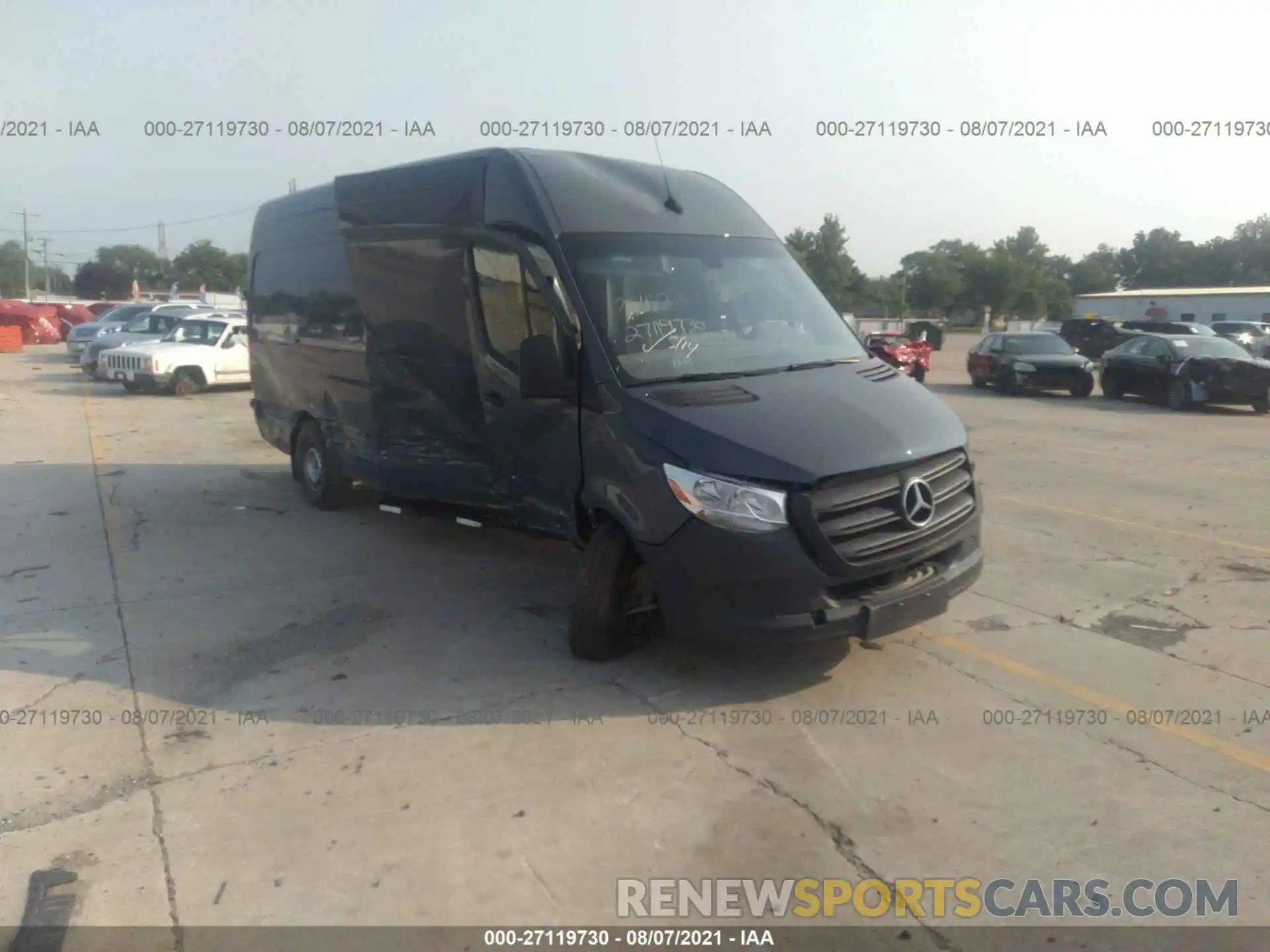 1 Фотография поврежденного автомобиля WD4PF1CD4KP148198 MERCEDES-BENZ SPRINTER VAN 2019