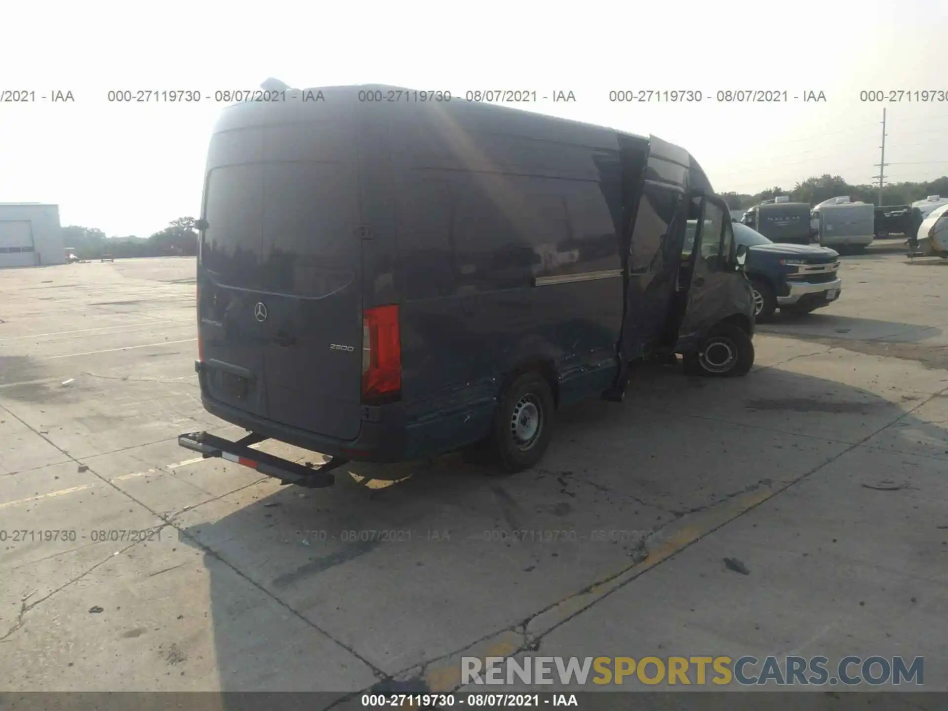 4 Фотография поврежденного автомобиля WD4PF1CD4KP148198 MERCEDES-BENZ SPRINTER VAN 2019