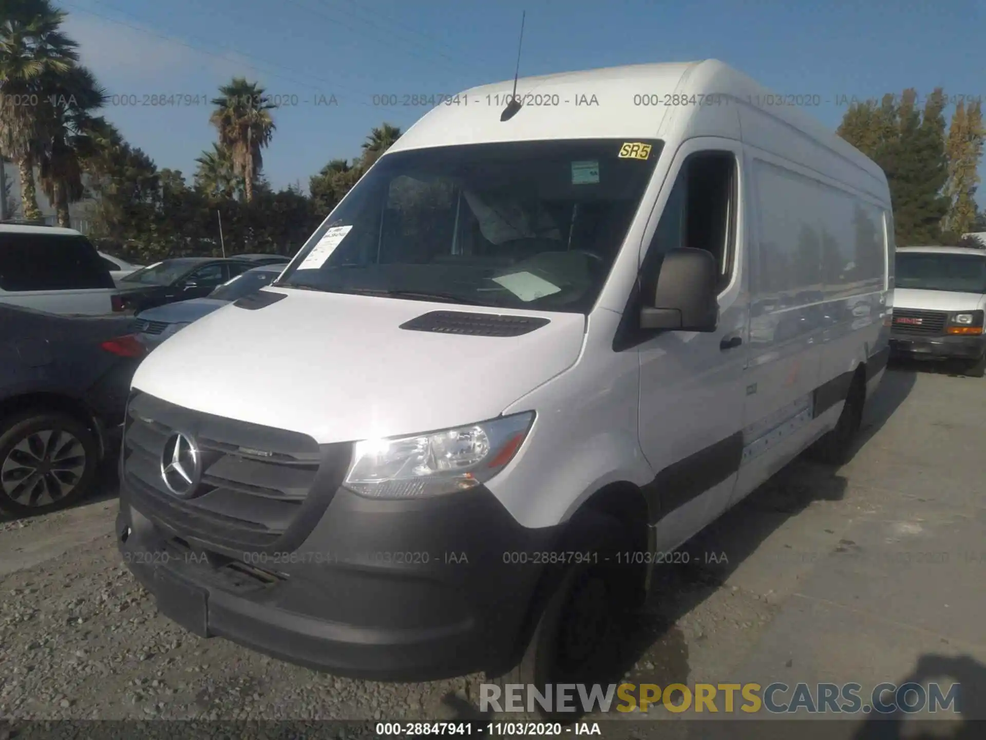 2 Photograph of a damaged car WD4PF1CD4KT014525 MERCEDES-BENZ SPRINTER VAN 2019